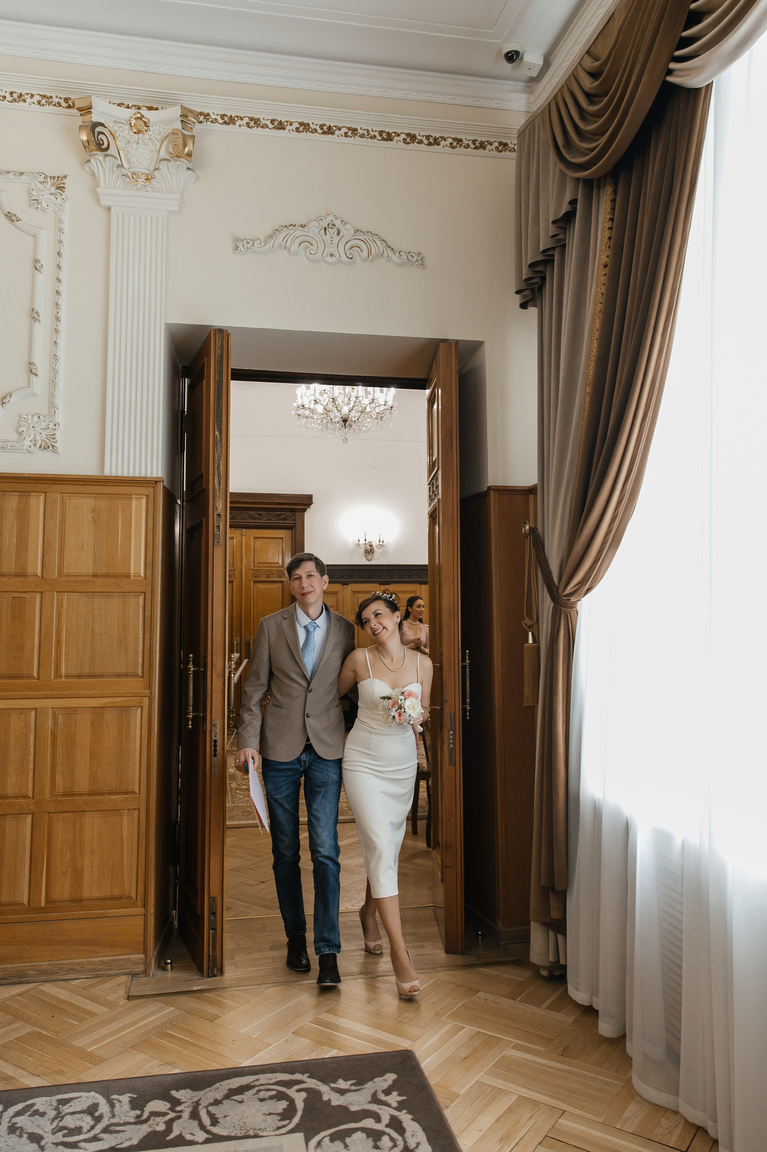 Свадебная фотосессия в Грибоедовском ЗАГСе (Дворец Бракосочетания № 1). Фотограф и видеограф Анна Домашенко