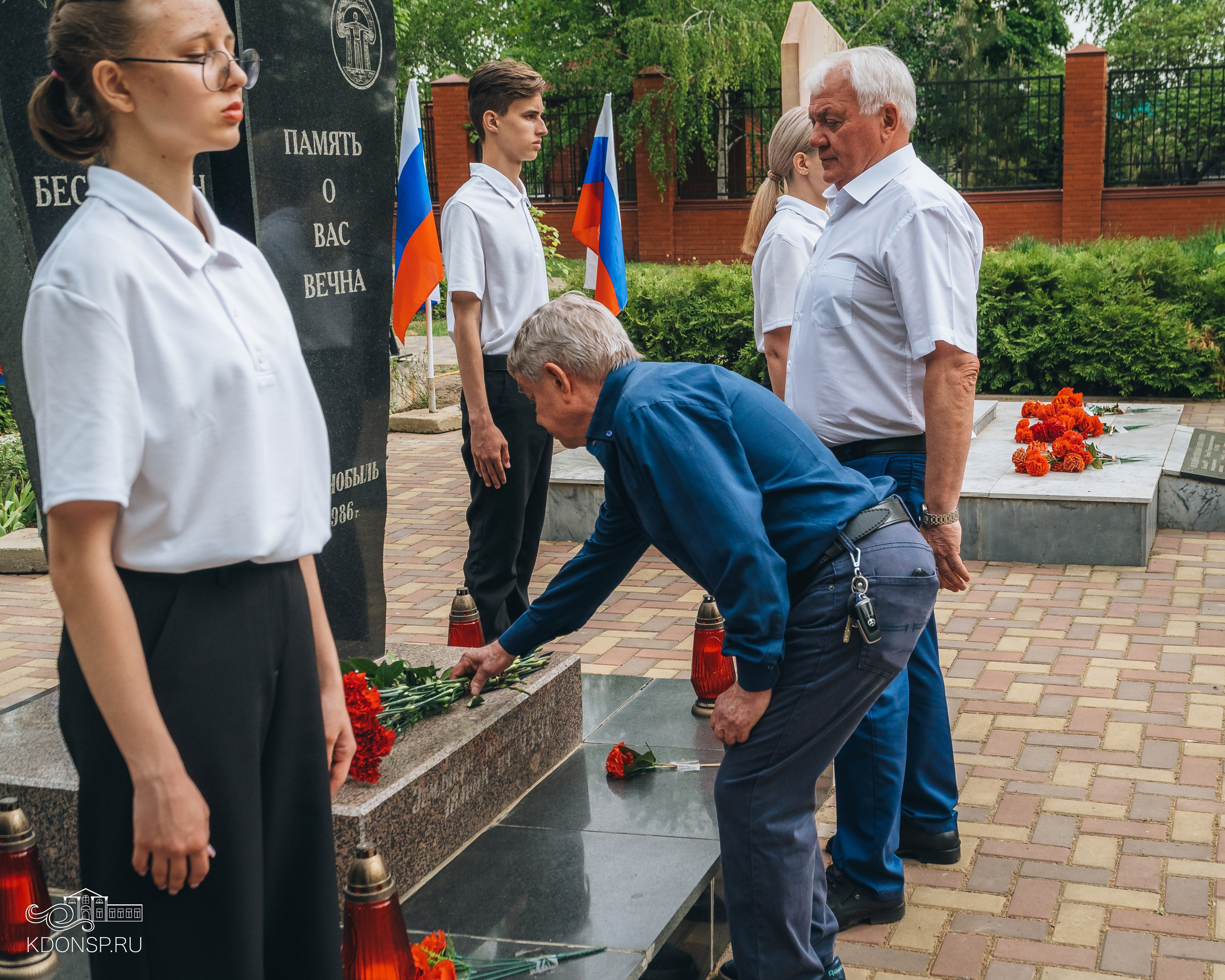 Память о Чернобыле. Новотитаровский Дом культуры