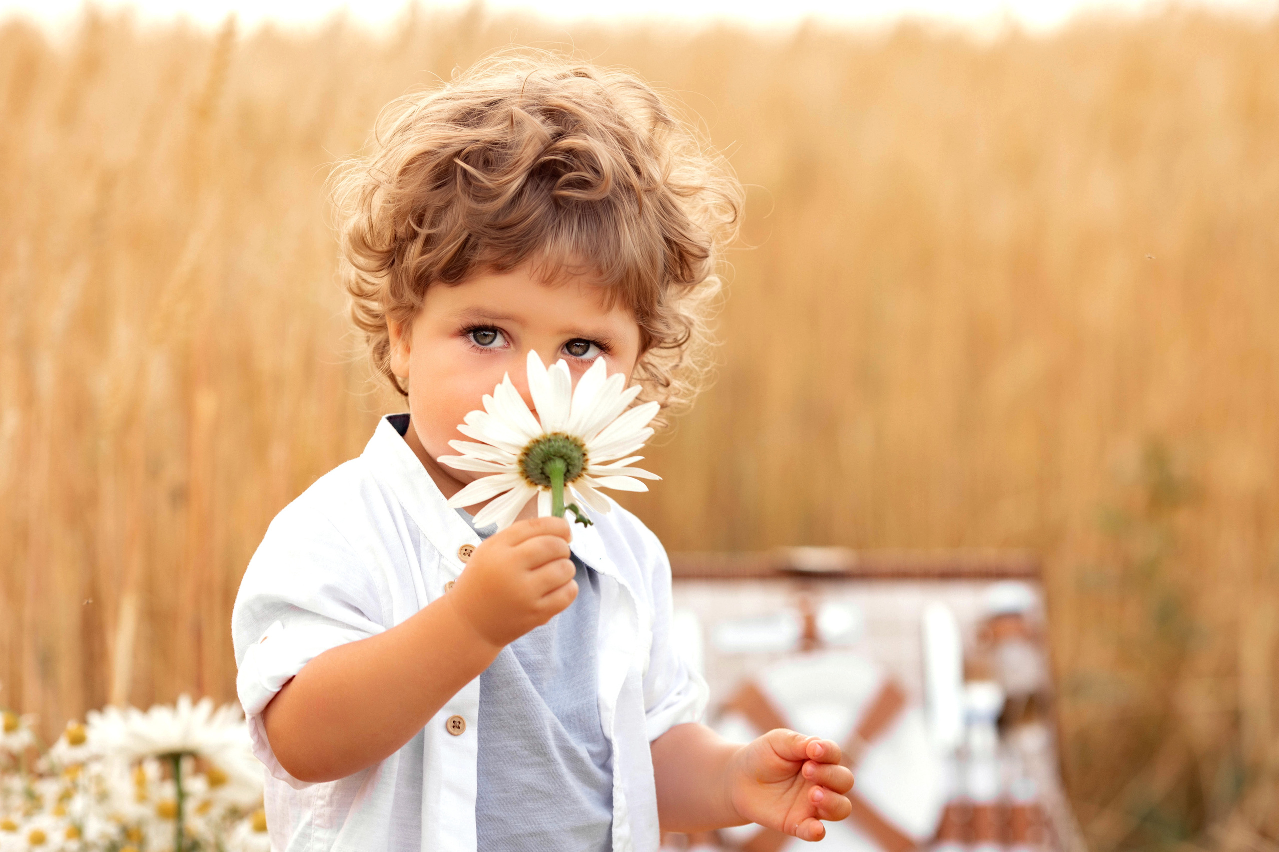 Фотосессия в Пшенице для Марии и ее семьи. Детский и семейный фотограф с животными в Москве Гурьева Надежда