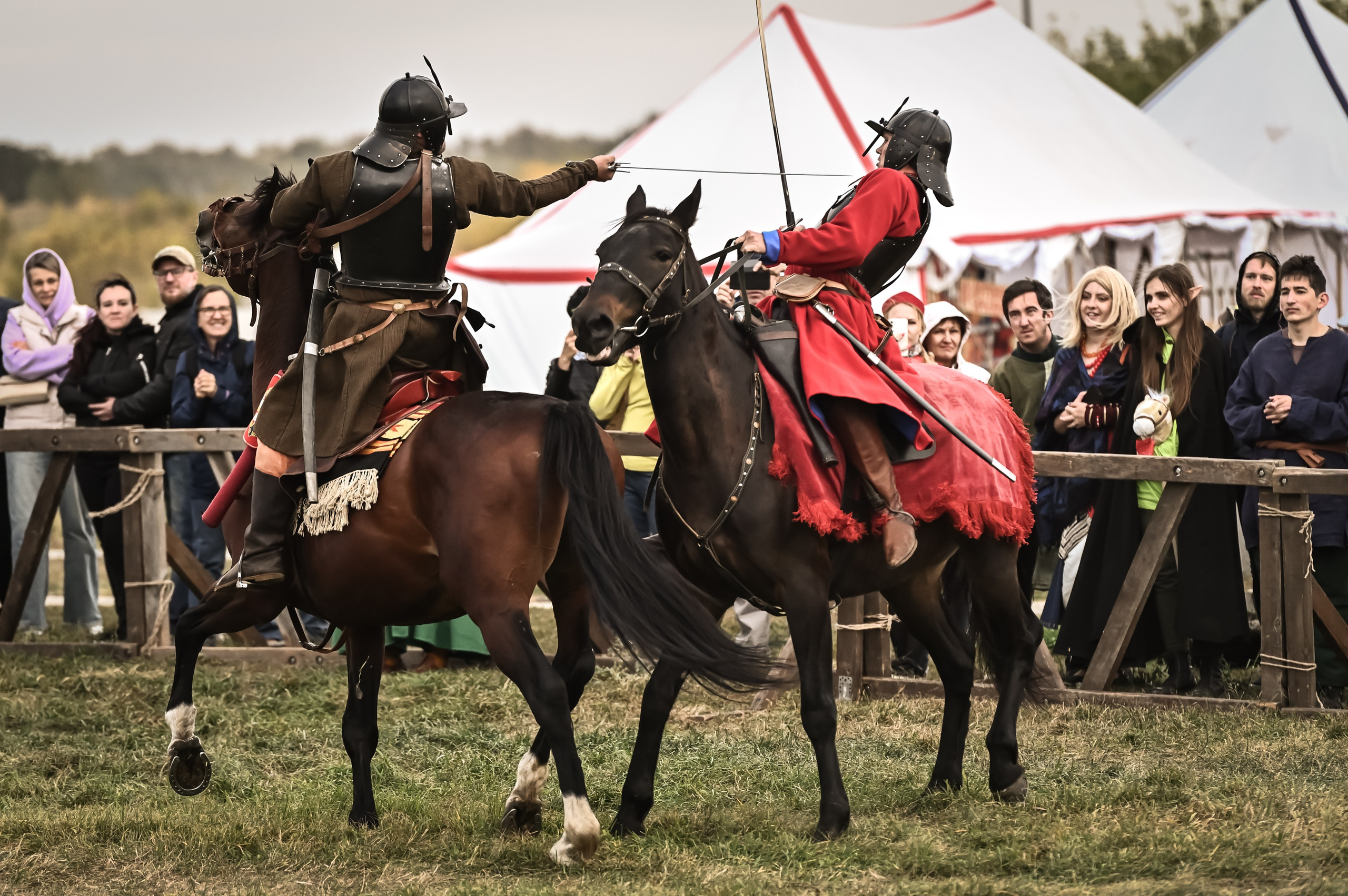 Репортажная съемка исторического боя в Болгаре