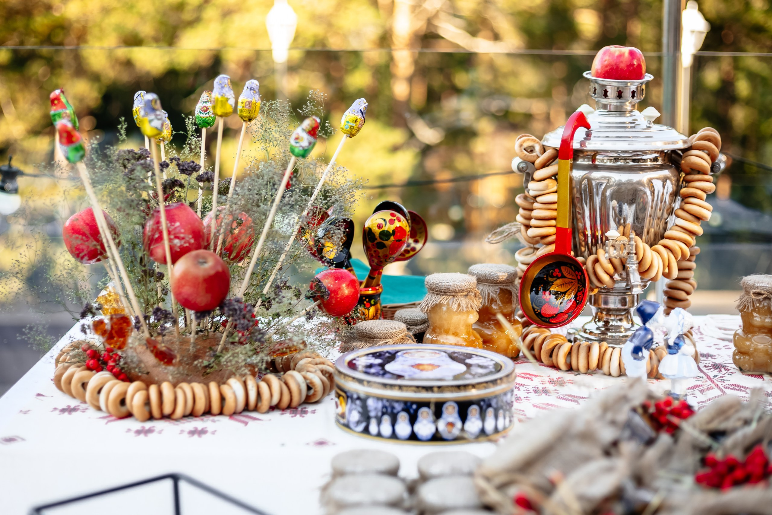 Свадьба в русском народном стиле оформление