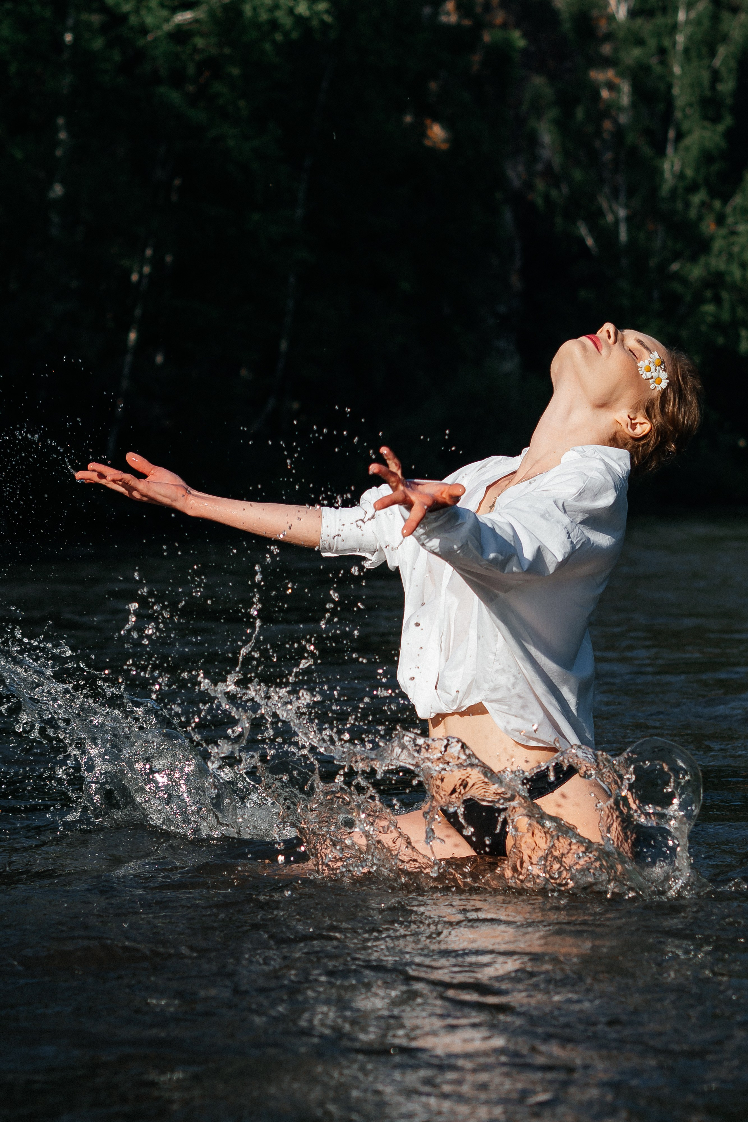 Фотосессия на реке. Семейный и детский фотограф в Красноярске Надежда Арефьева