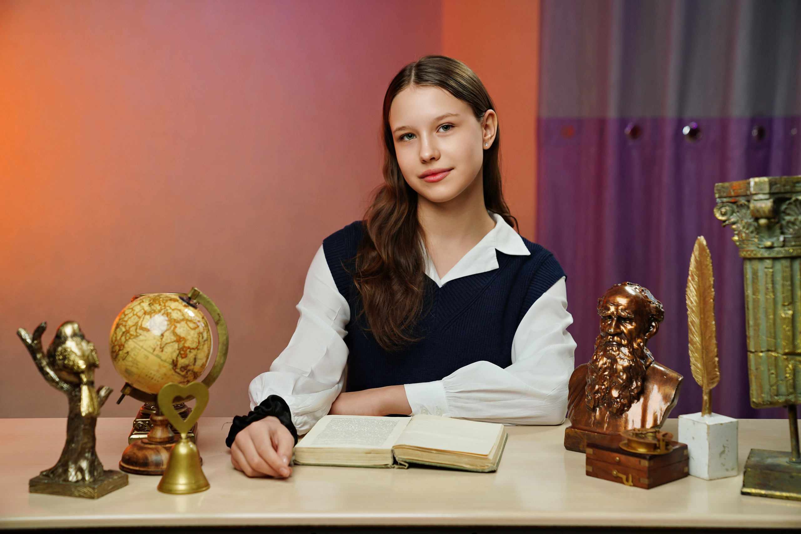 Виньетка + портреты. GOTRA — выпускные альбомы в Тюмени