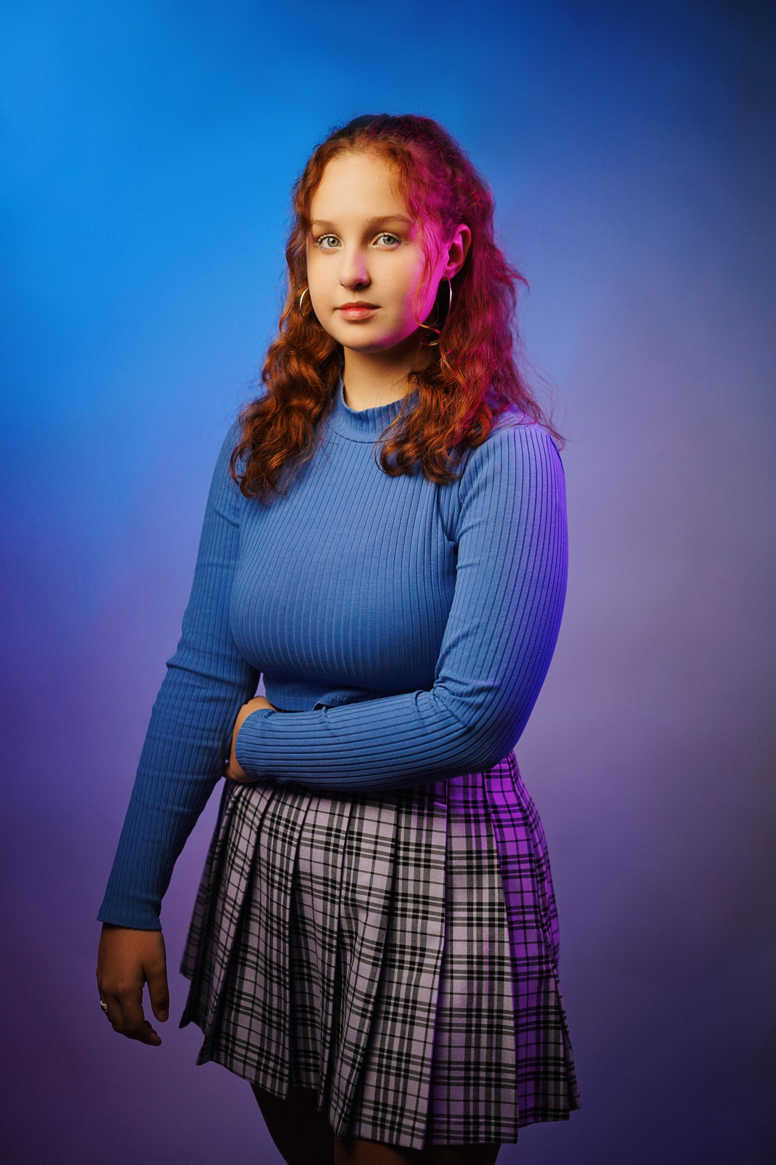 Стиль портрета в студии. GOTRA — выпускные альбомы в Тюмени