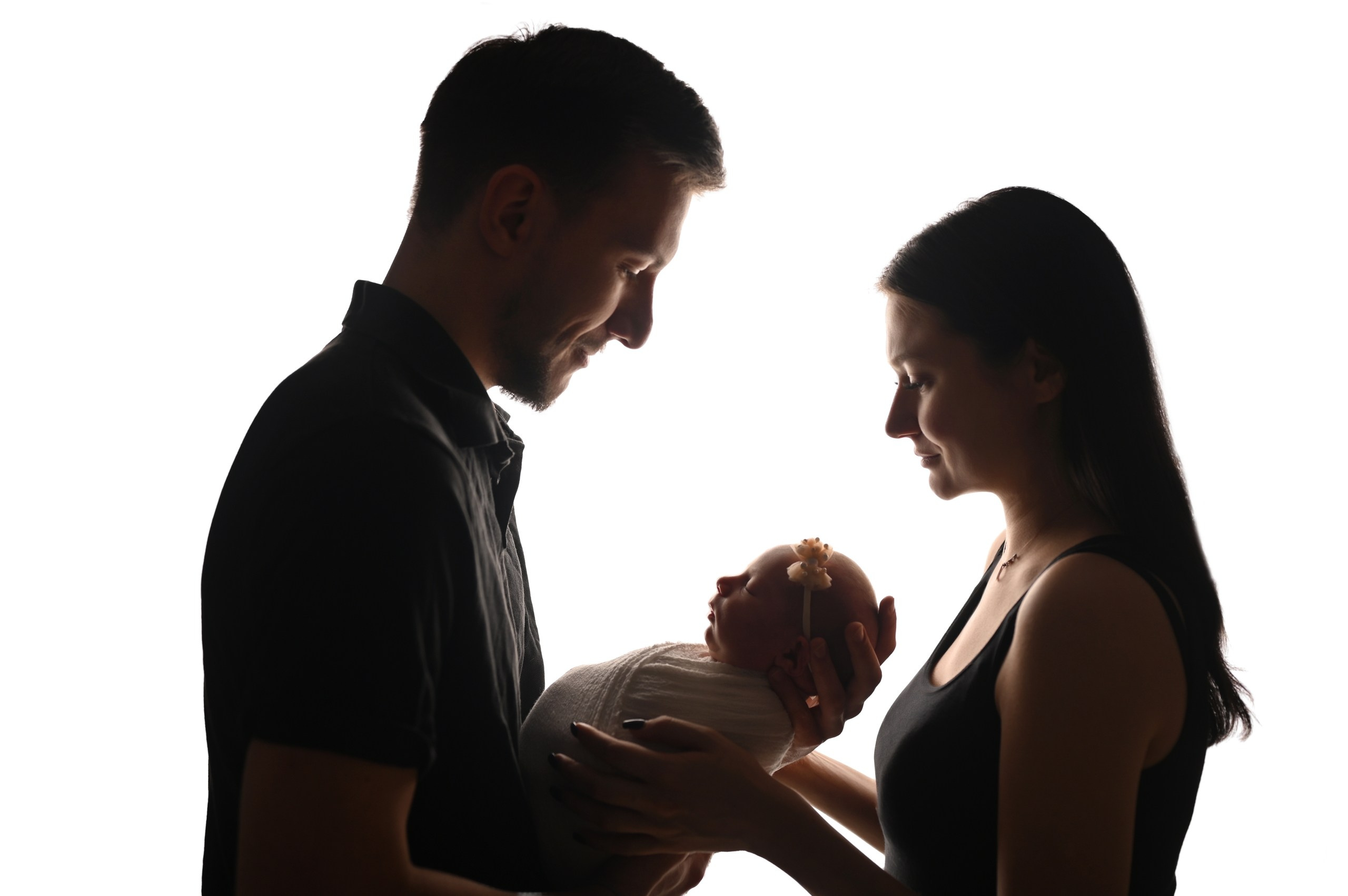 Семейная newborn-фотосессия