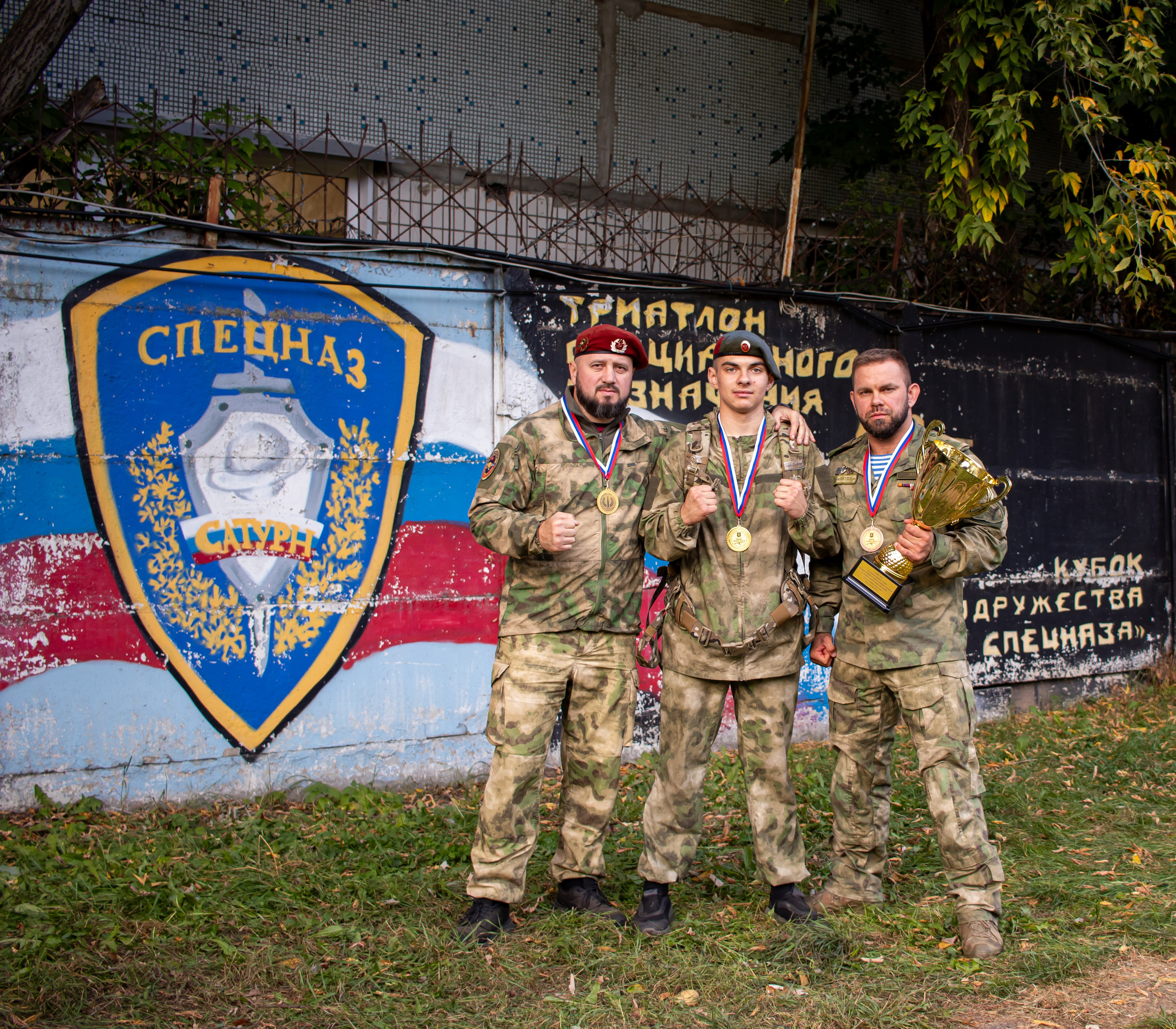 Триатлон «Юный спецназовец» в Сатурне: победы команды ЦСПВ «Витязь»