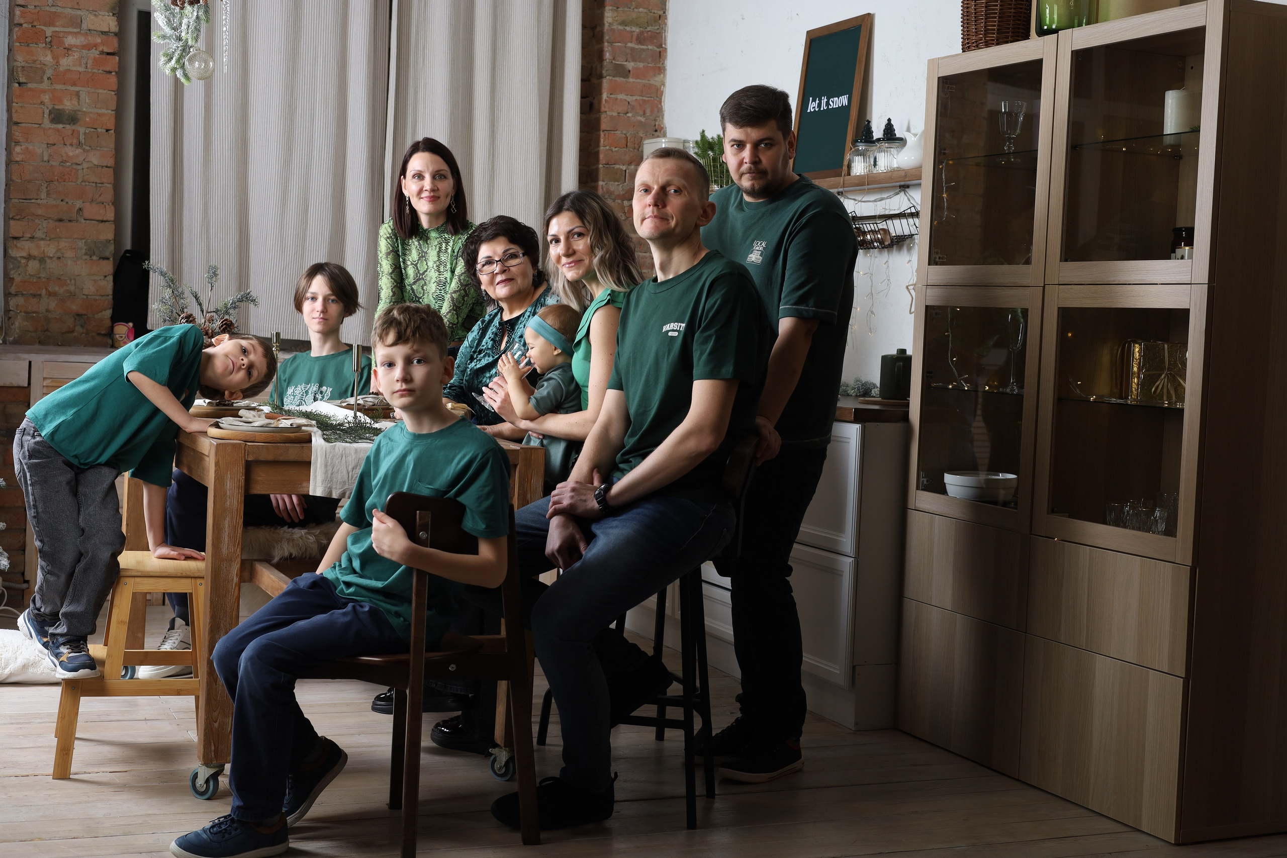 Семейный новый год Марии. Фотограф в Красноярске Никитина Мария