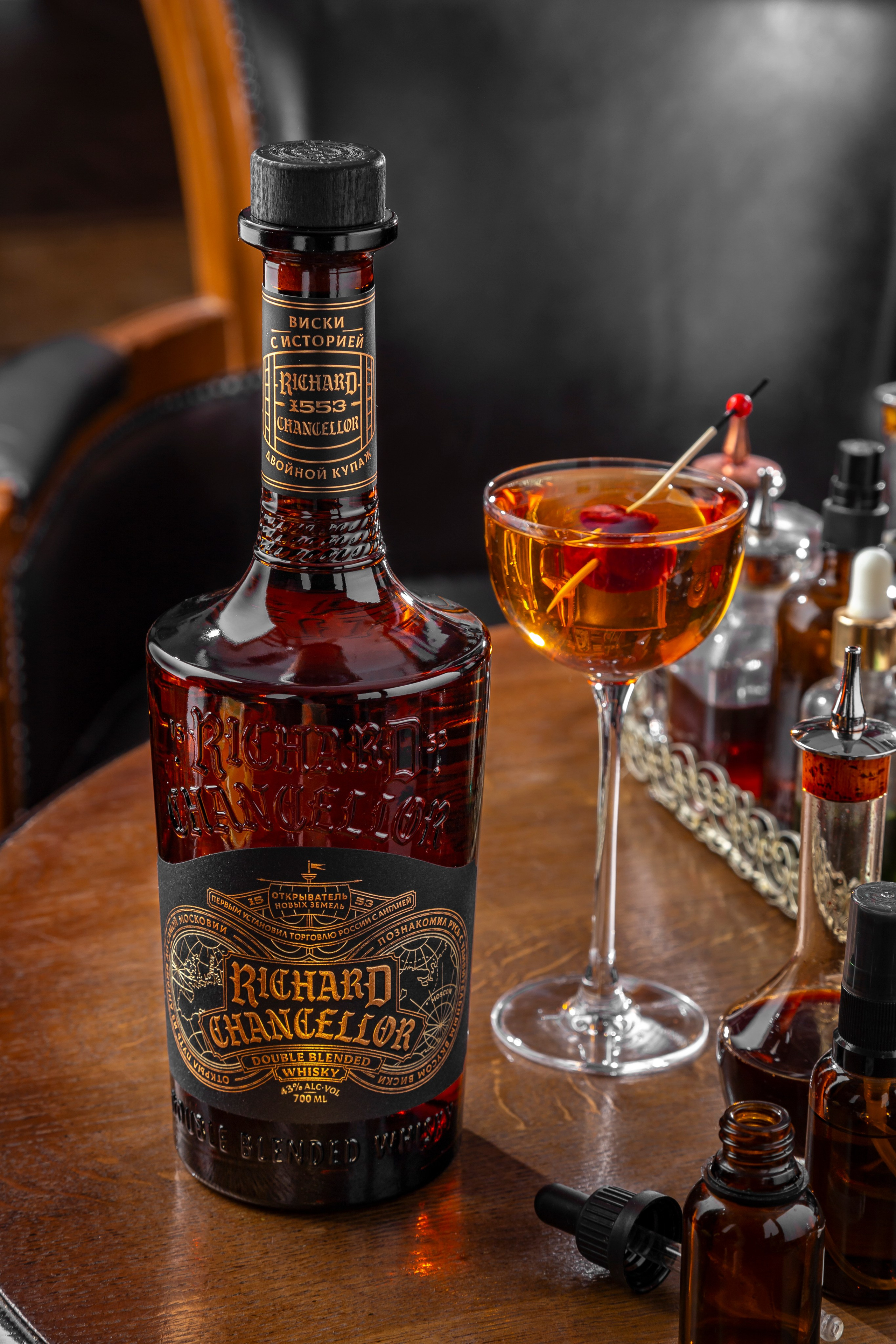 Коктейли для сайта ликеро-водочного завода «Саранский». Фуд фотограф и видеограф в Москве Крепких Сергей