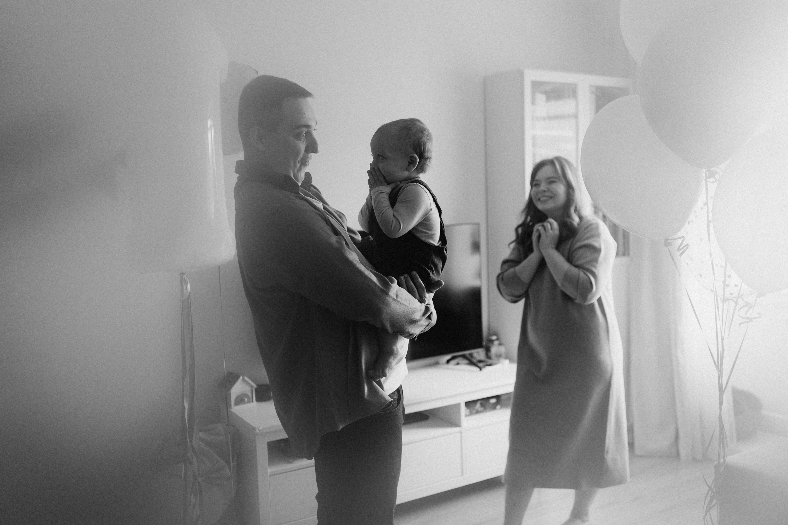 Годовасие Мишеньки. Семейный фотограф в Москве и Люберцах Юлия Гуськова