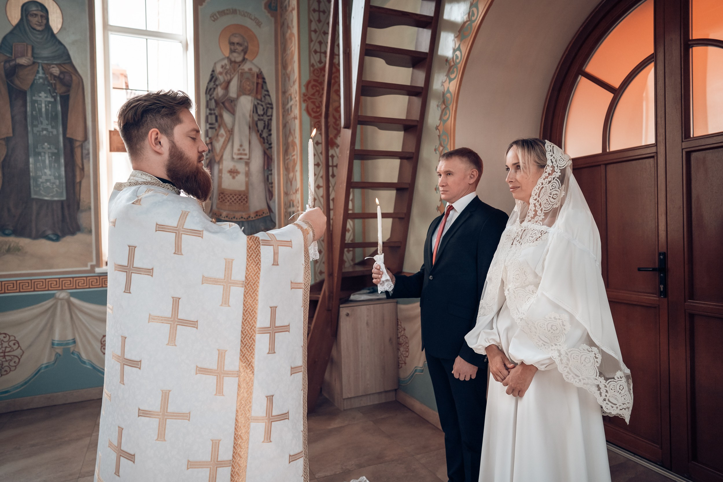 Венчание в храме ап.Андрея Первозванного Севастополь. Церковный фотограф Севастополь