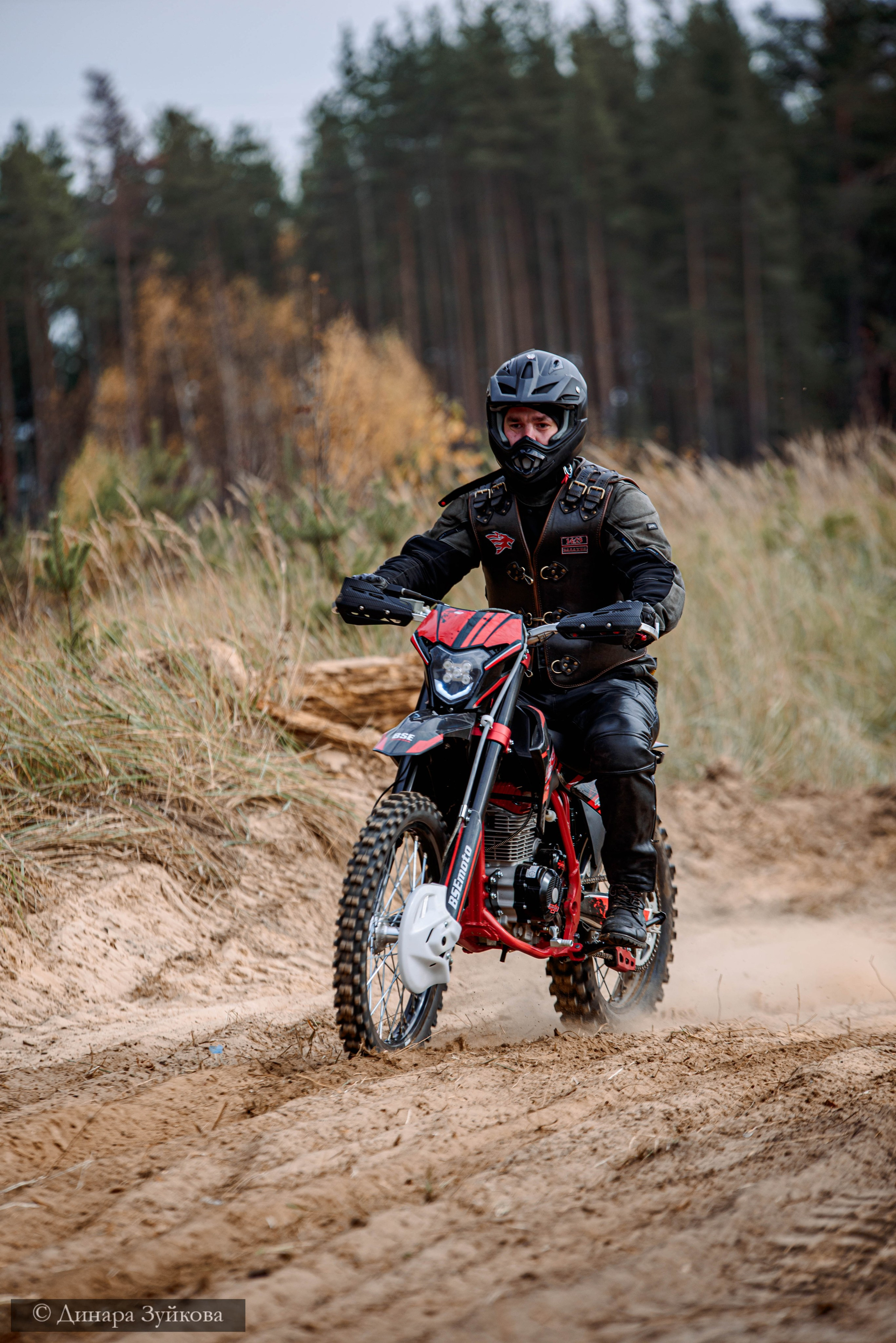 Тест драйв мотоциклов BSE. Мотофотограф в Нижнем Новгороде Динара Зуйкова