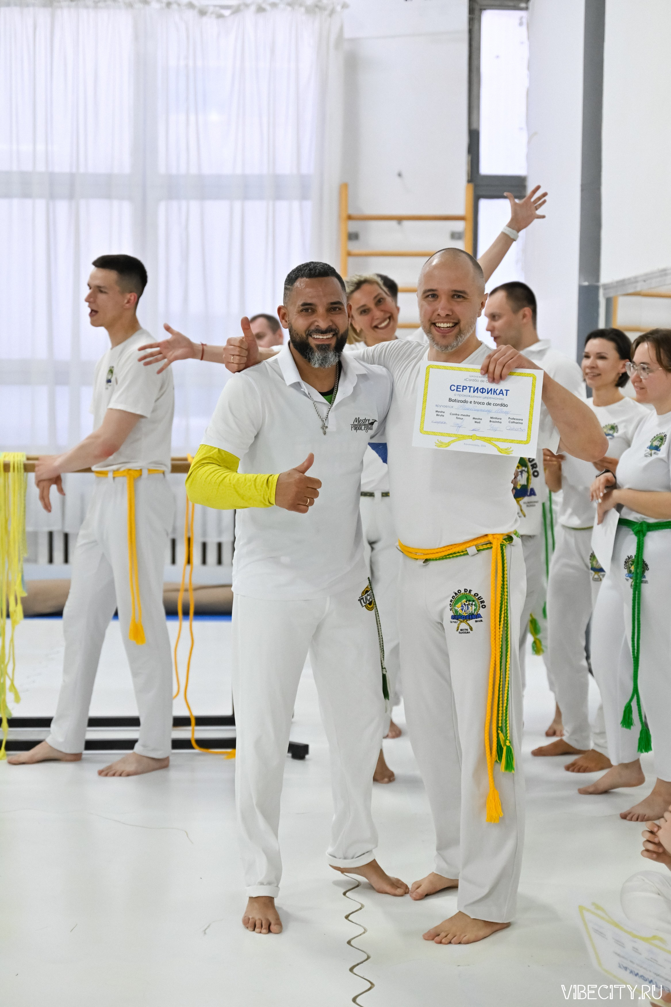 Capoeira: 4-е batizado e Troca de cordao. VIBECITY.RU Вайб Сити Ру Фоторепортажи Фотоотчеты Калининград
