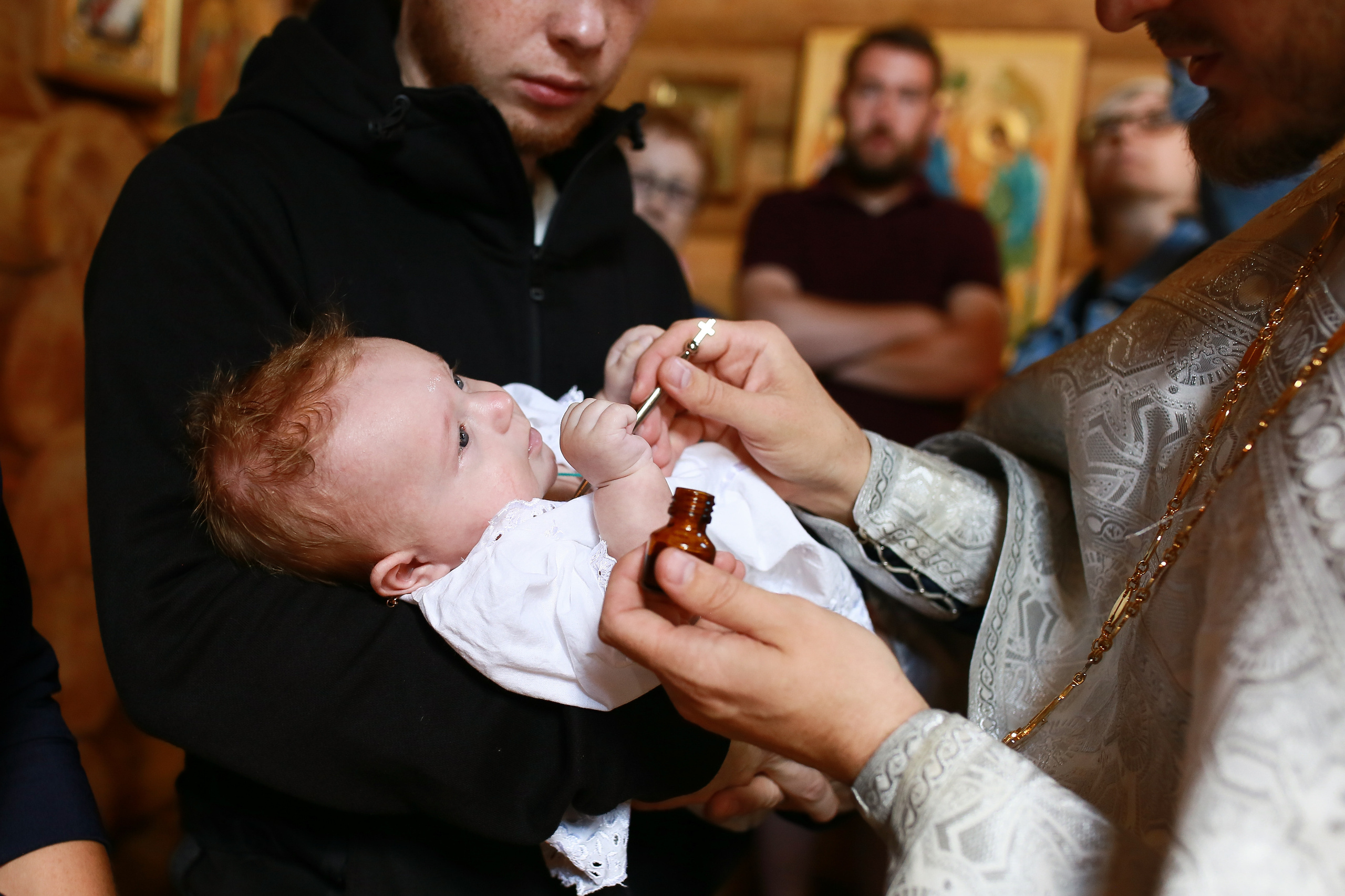 Крещение. Фотограф Москва Лара Чайка