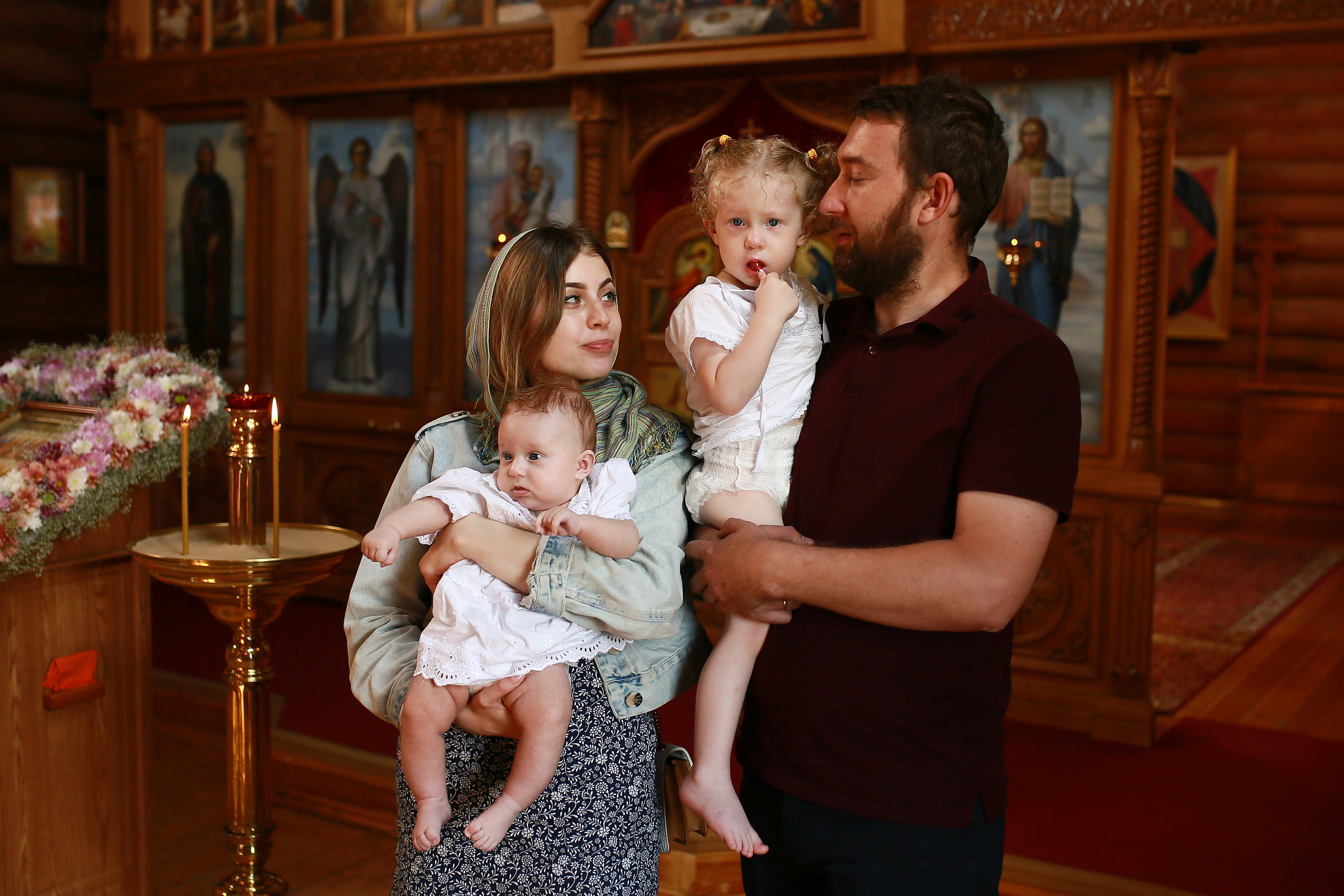 Крещение. Фотограф Москва Лара Чайка