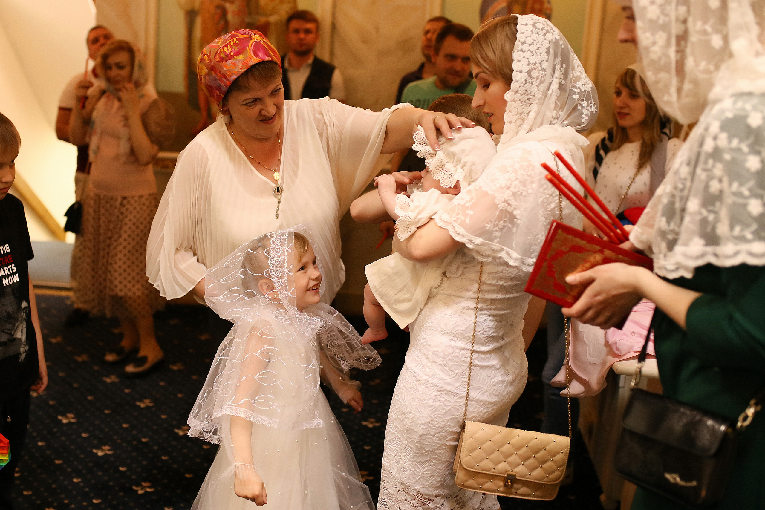 Крещение. Фотограф Москва Лара Чайка