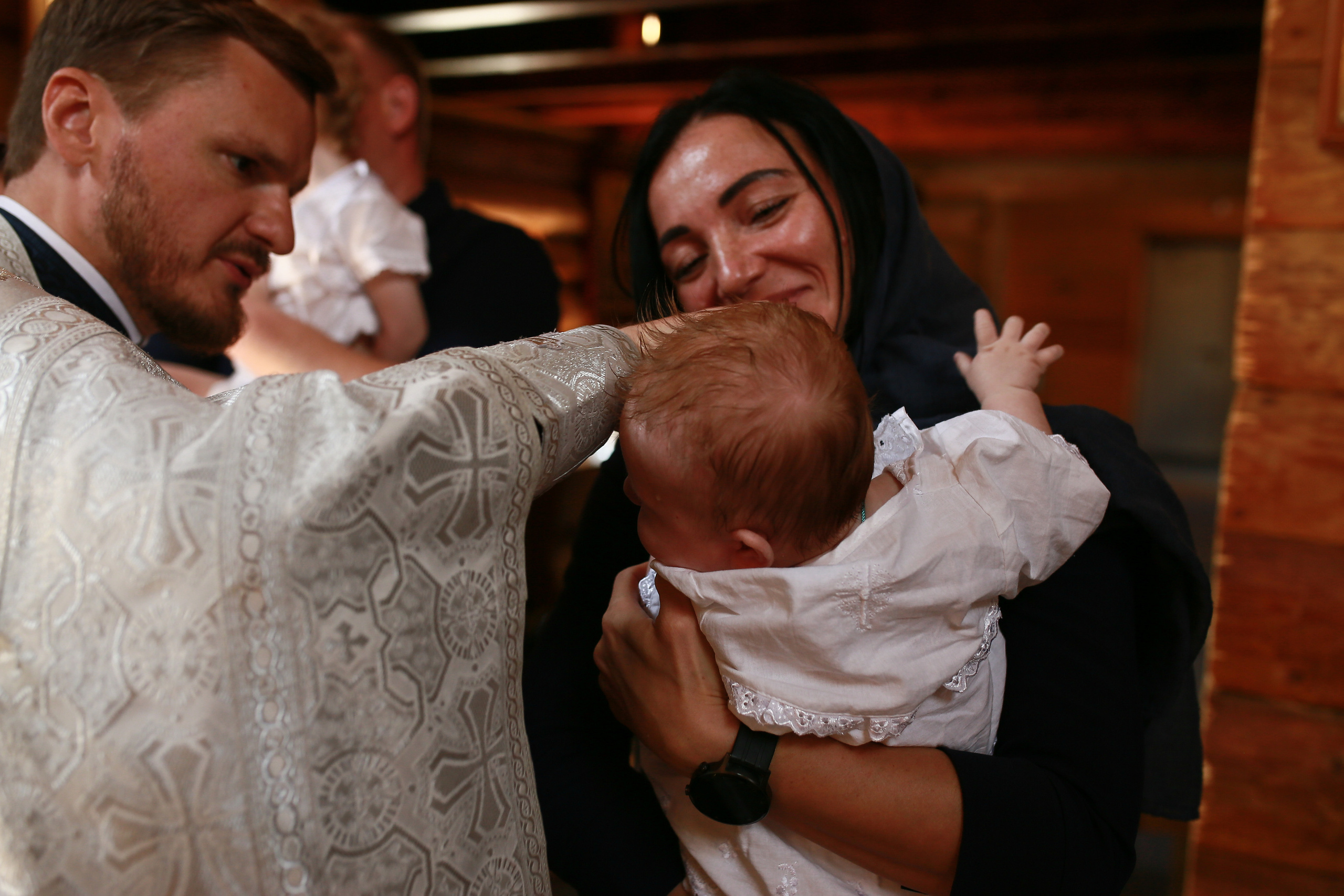 Крещение. Фотограф Москва Лара Чайка