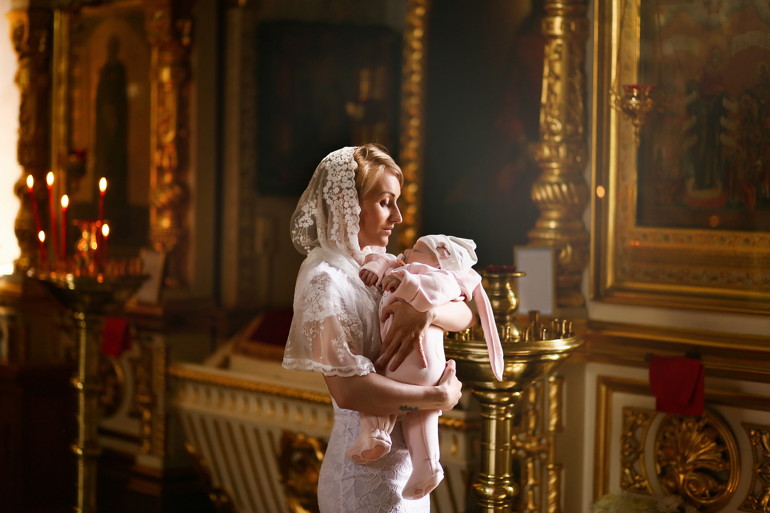 Крещение. Фотограф Москва Лара Чайка
