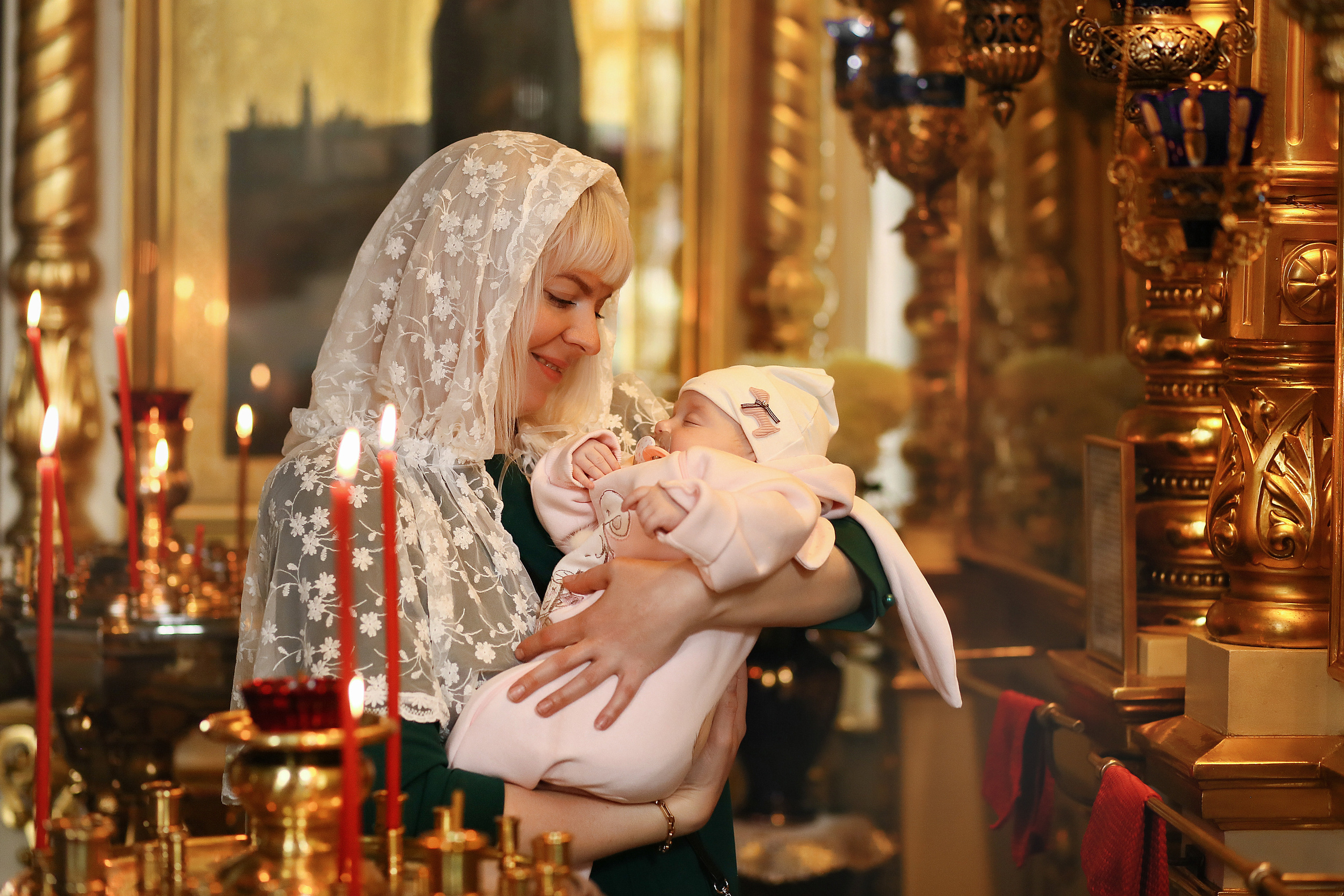 Крещение. Фотограф Москва Лара Чайка