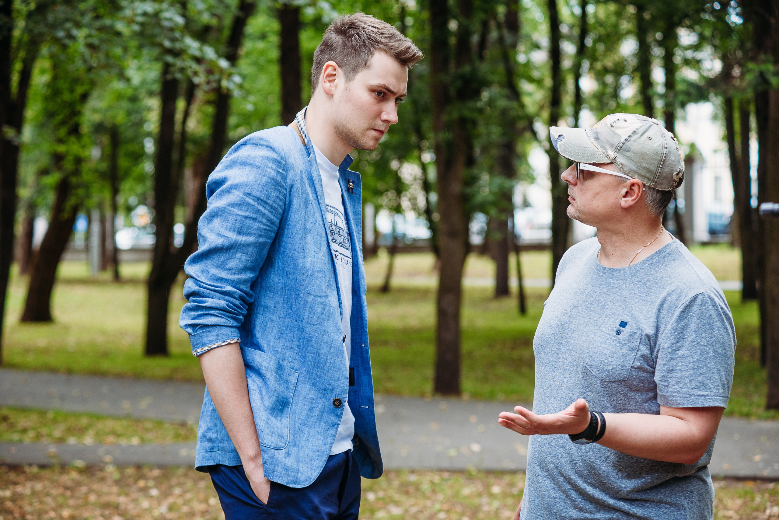 На съемках сериала «Опавшие листья». Свадебный и семейный фотограф в Минске Филиппович Александр