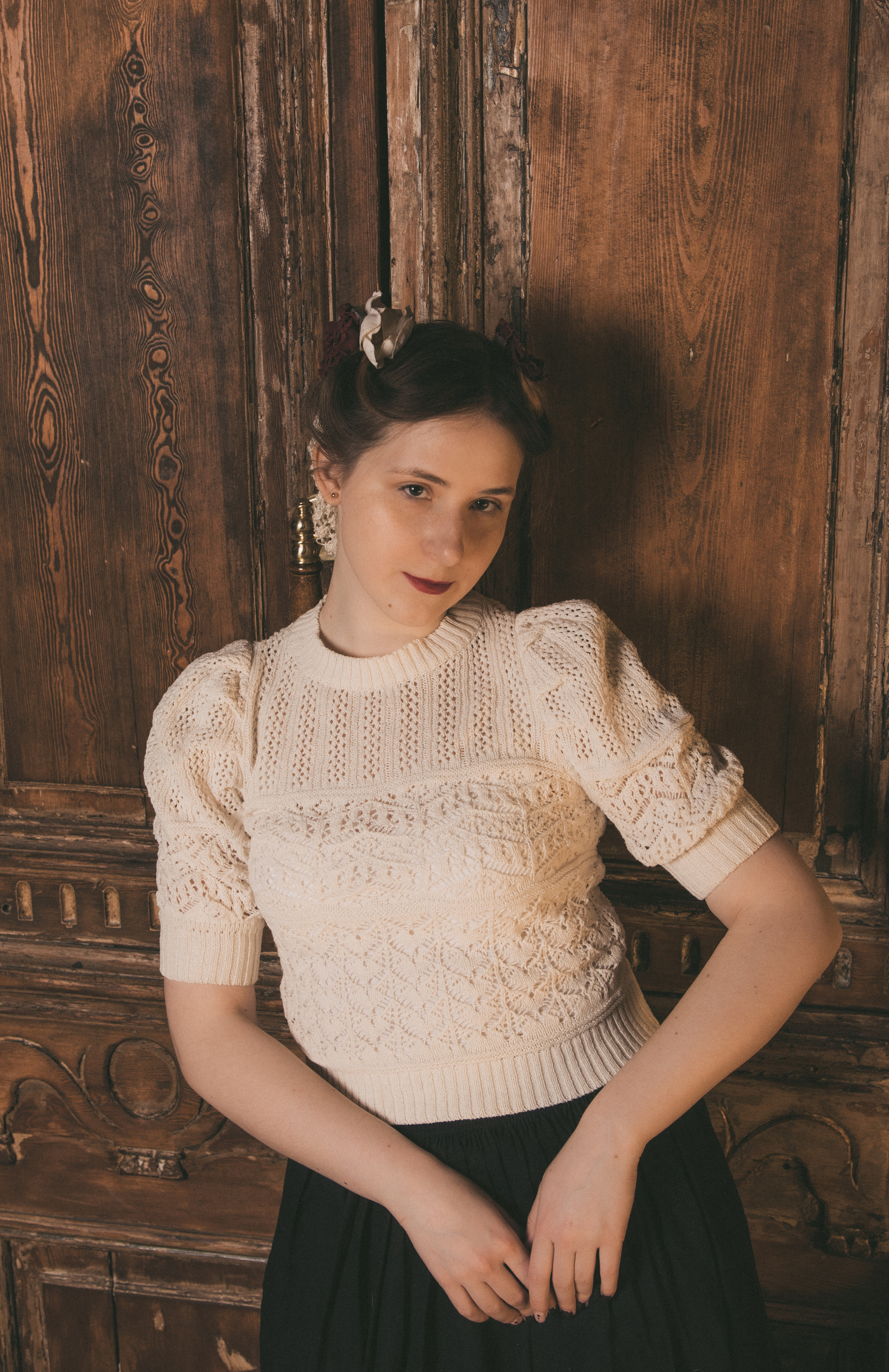 Готовимся встречать весну с Екатериной. Портретный фотограф в Санкт-Петербурге