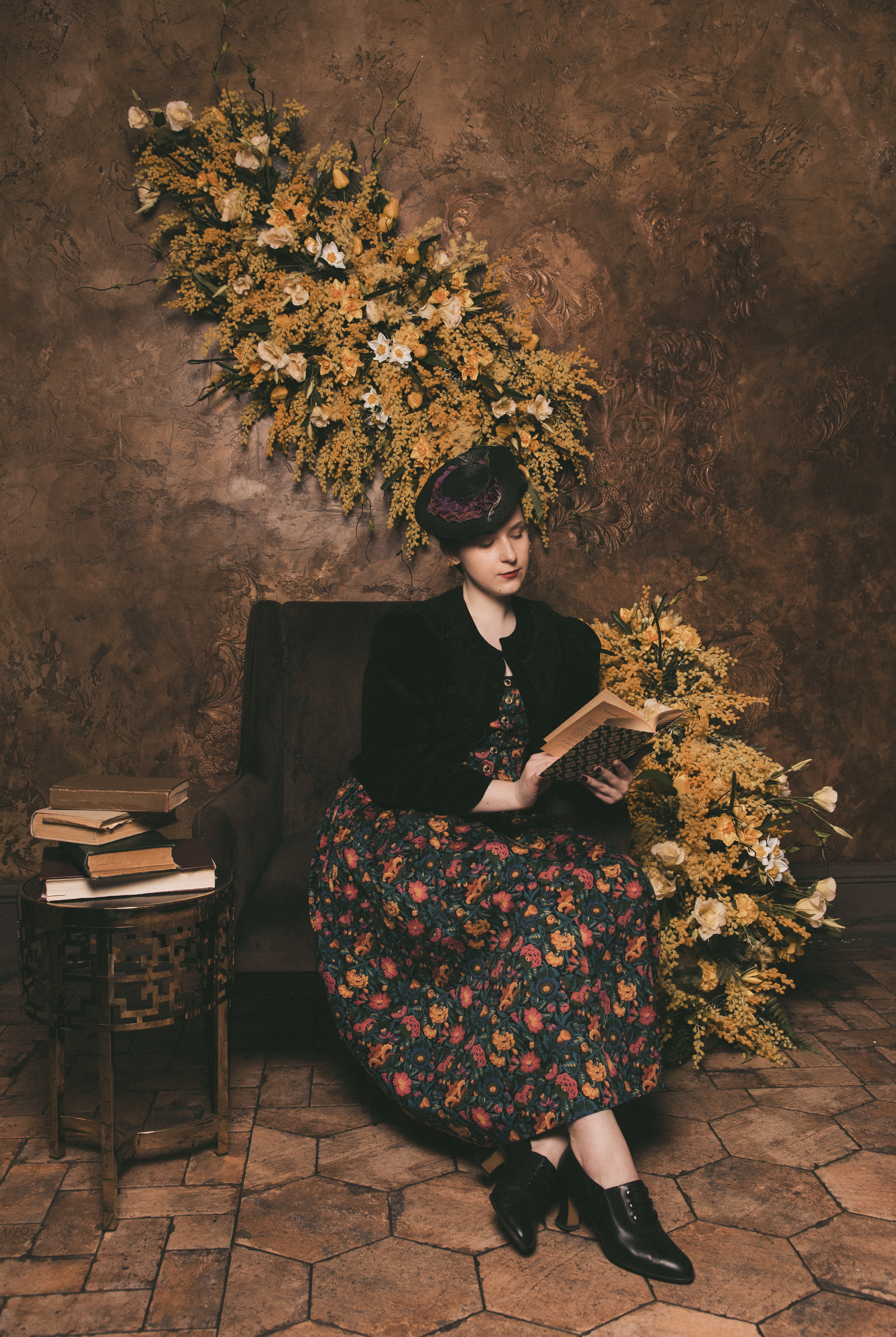 Готовимся встречать весну с Екатериной. Портретный фотограф в Санкт-Петербурге