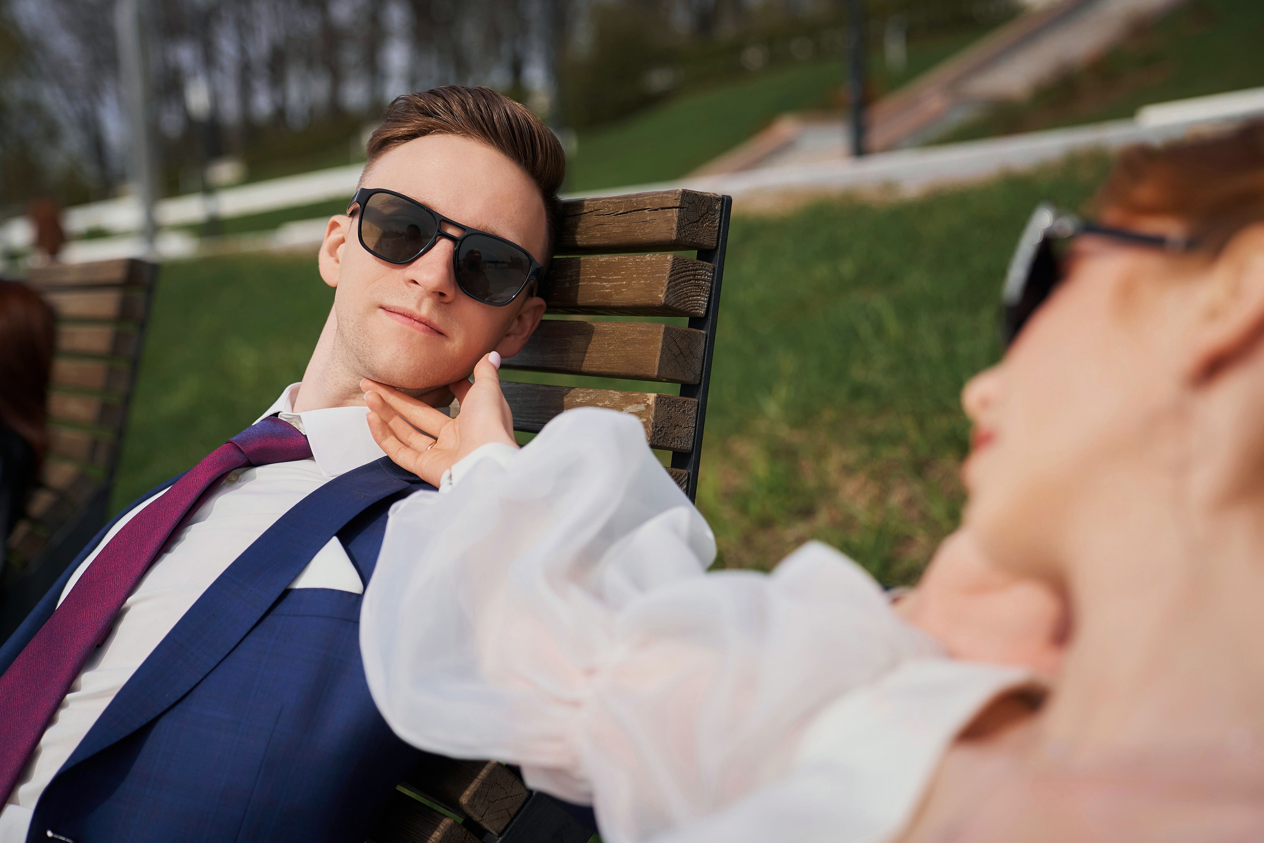 Свадебная Фотосессия в Савёловском ЗАГС и парке Речного Вокзала Москвы