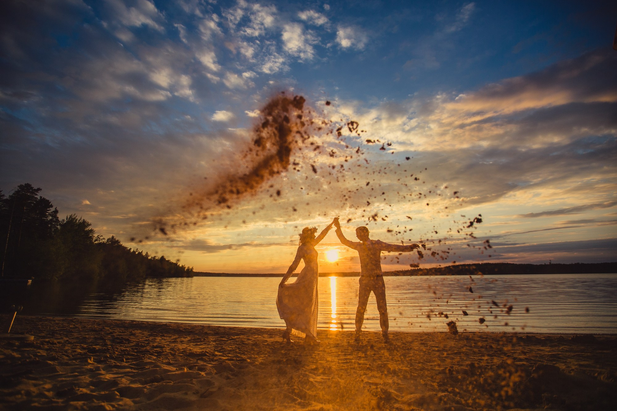 Свадьба в стиле «Рустик». Семейный, портретный и свадебный фотограф в Санкт-Петербурге и Москве