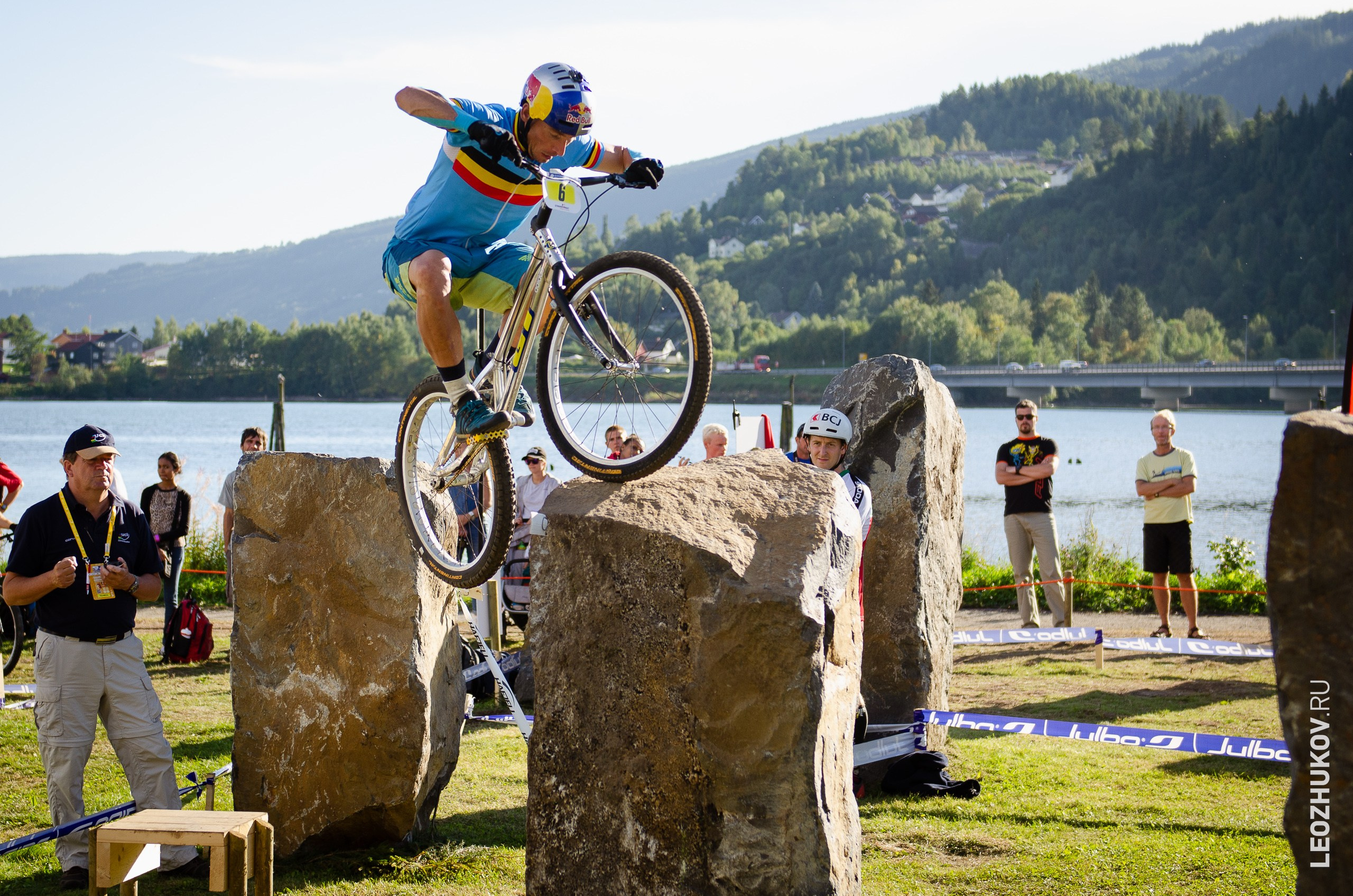 UCI Trials World Championships 2014. Sports photographer Leonid Zhukov