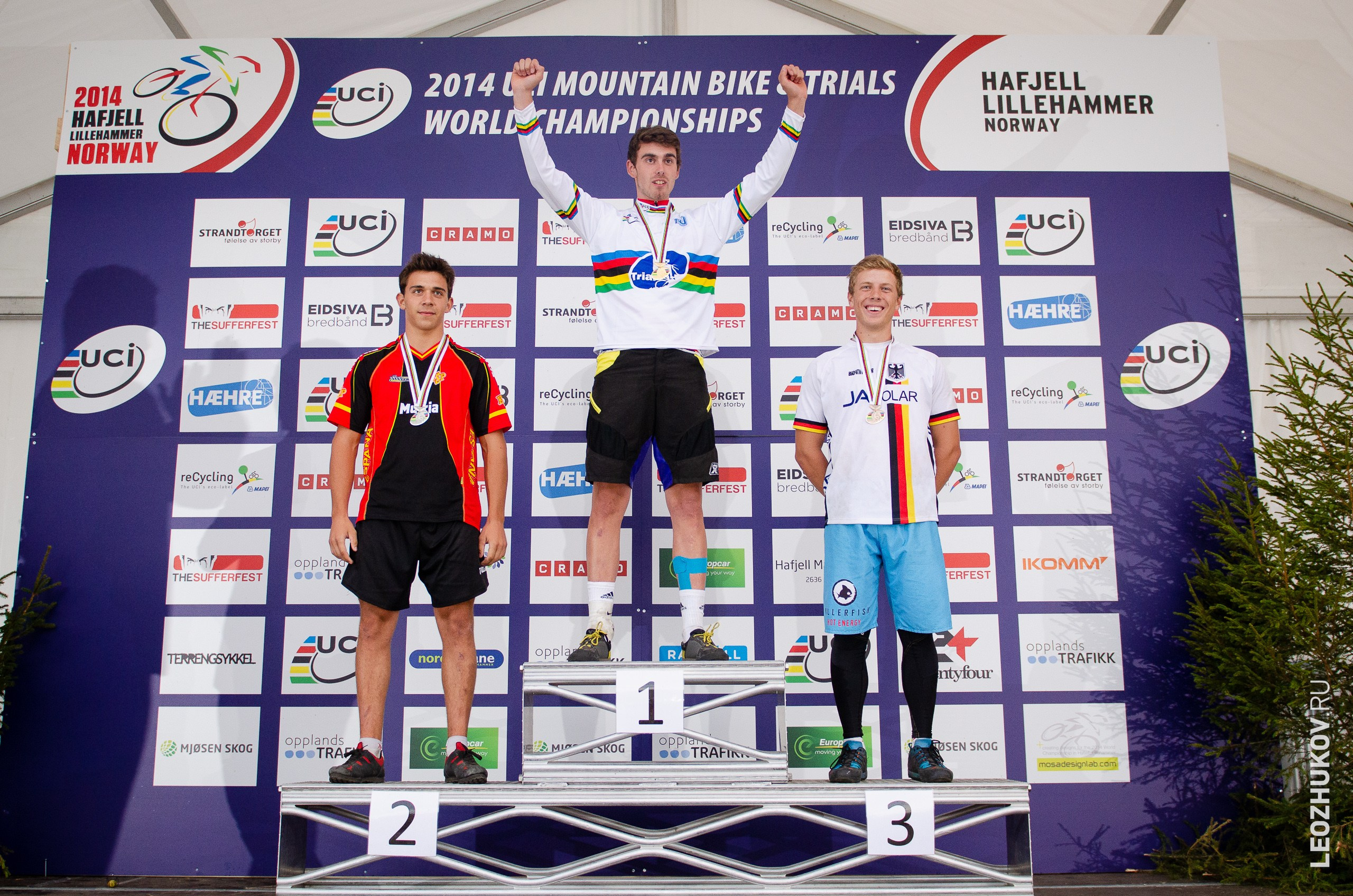 UCI Trials World Championships 2014. Sports photographer Leonid Zhukov