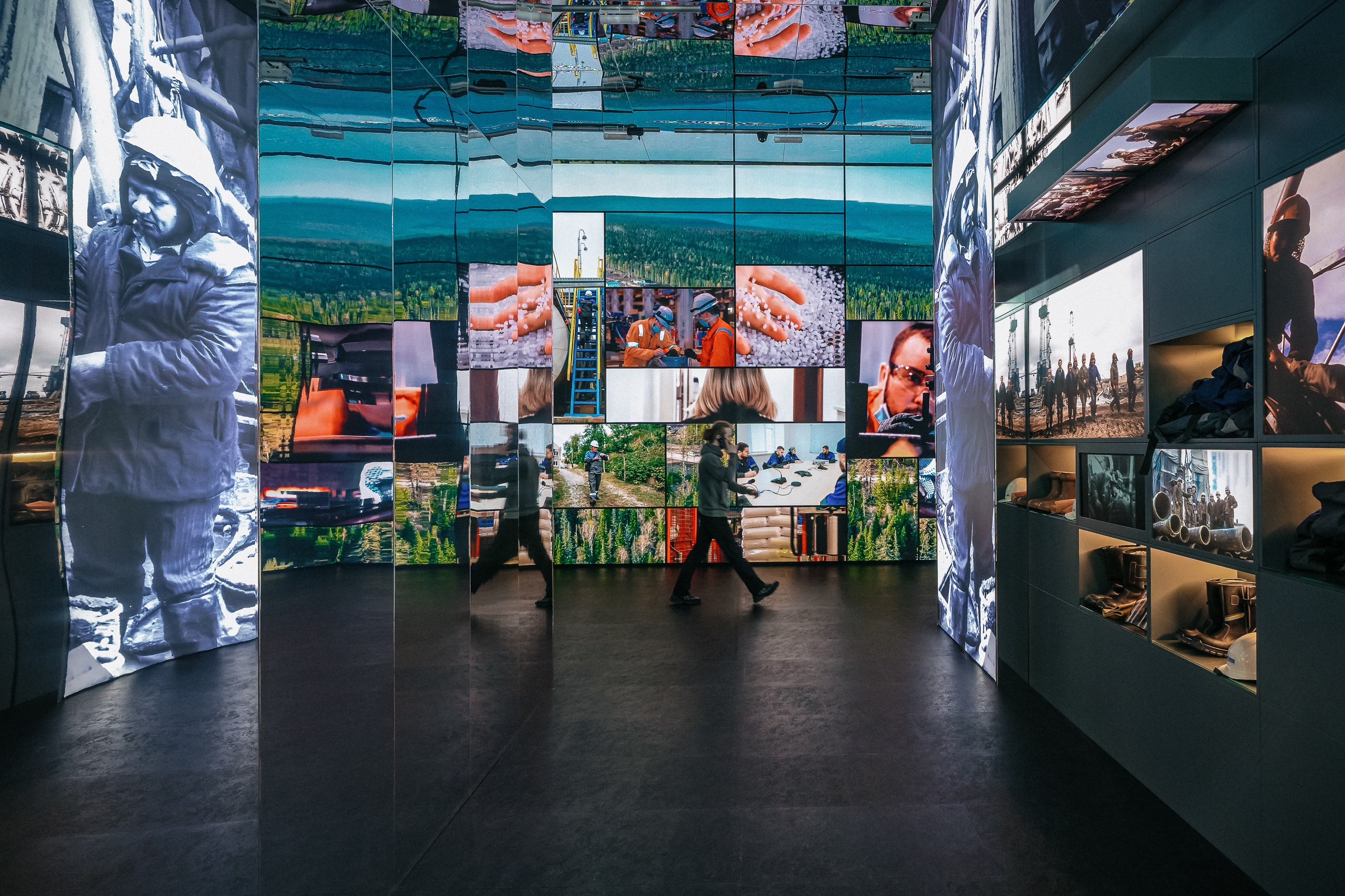 Павильон ПАО «Газпром» на международной выставке-форуме «Россия». Святослав Буньков | фотограф