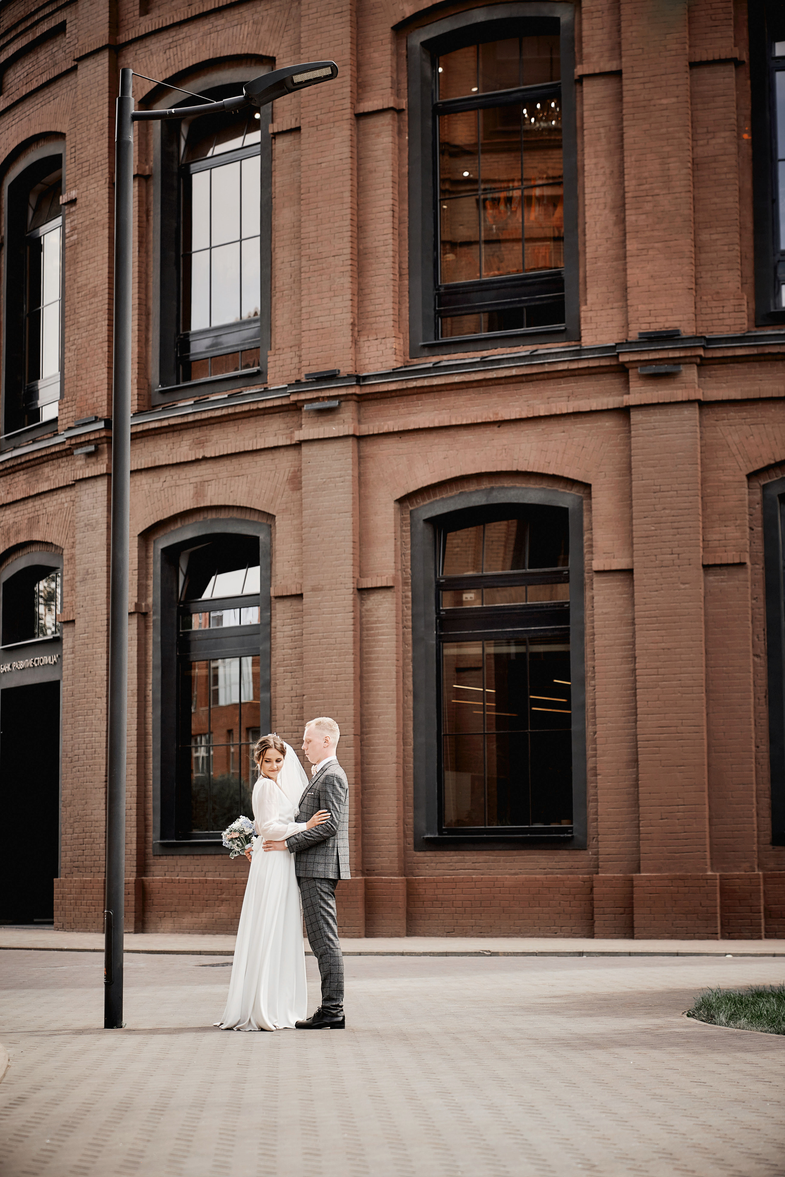 Свадебная фотосессия Насти и Павла в Москве. Фотограф Евгений Опарин