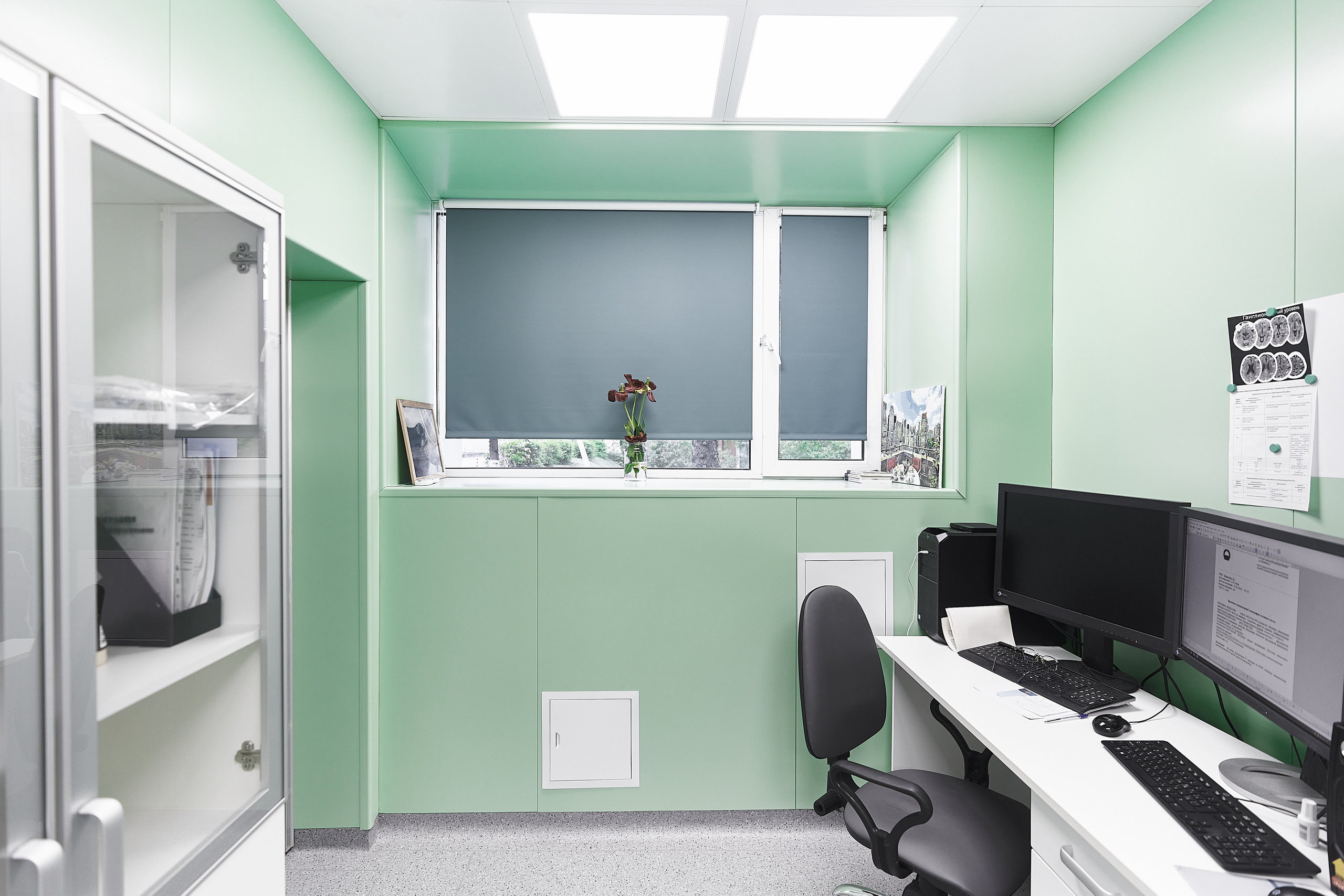 Кабинет компьютерной томографии в Дмитрове. Фотограф Евгений Опарин