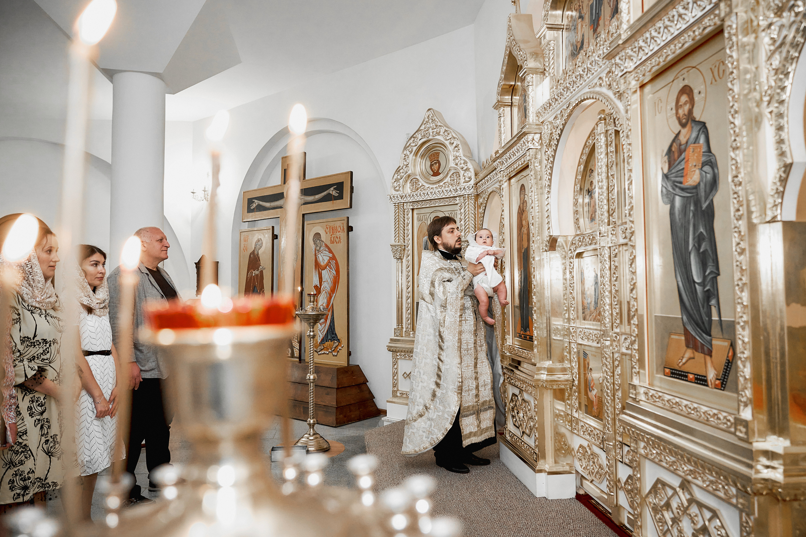 Крещение Полины. Фотограф Евгений Опарин