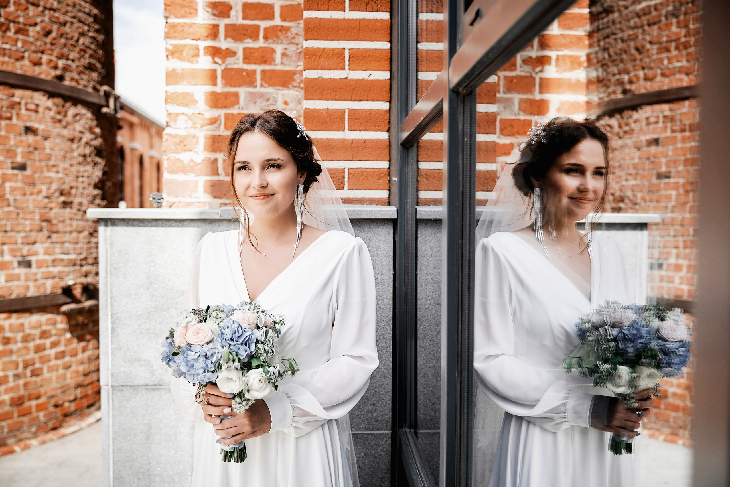 Свадебная фотосессия Насти и Павла в Москве. Фотограф Евгений Опарин