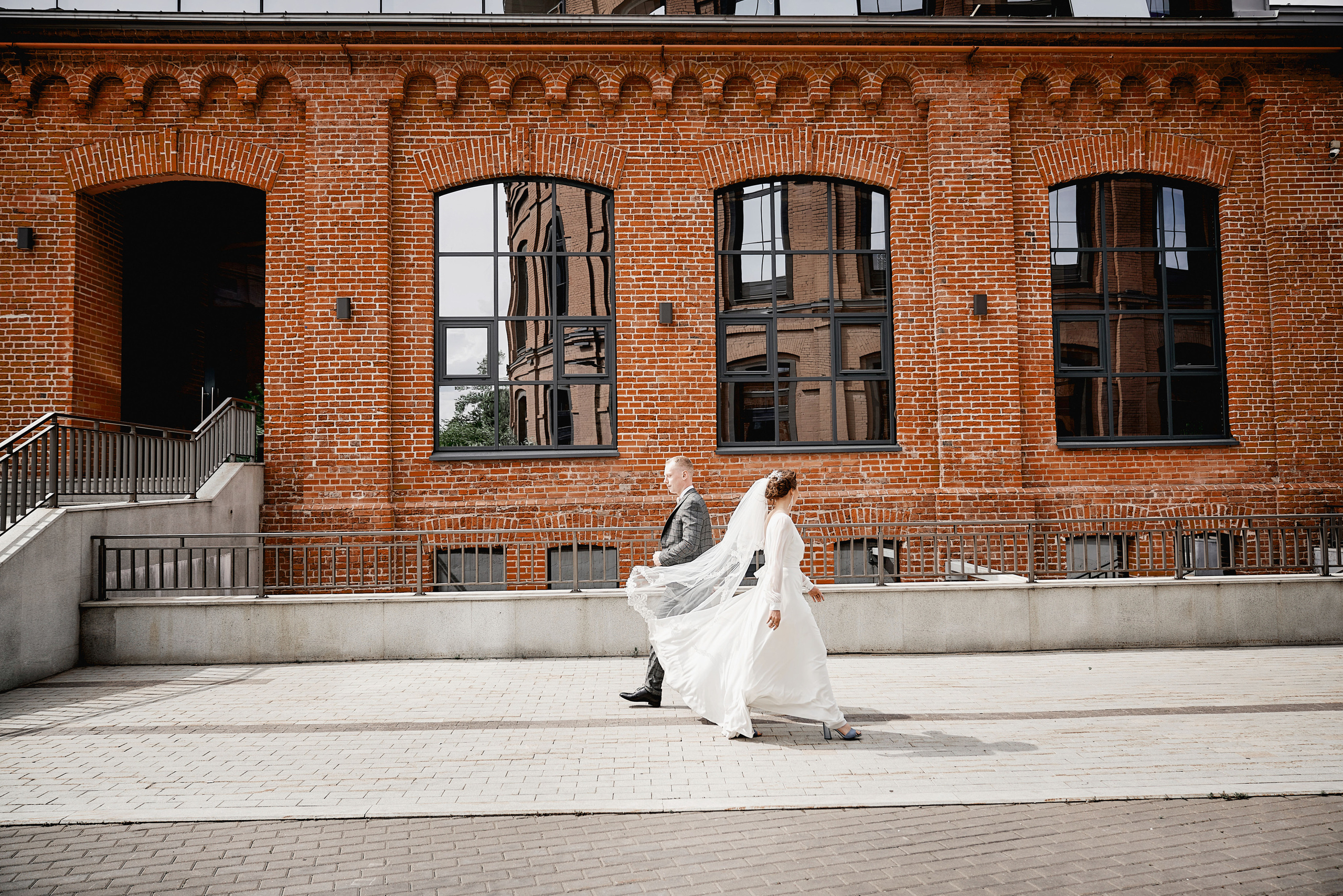 Свадебная фотосессия Насти и Павла в Москве. Фотограф Евгений Опарин