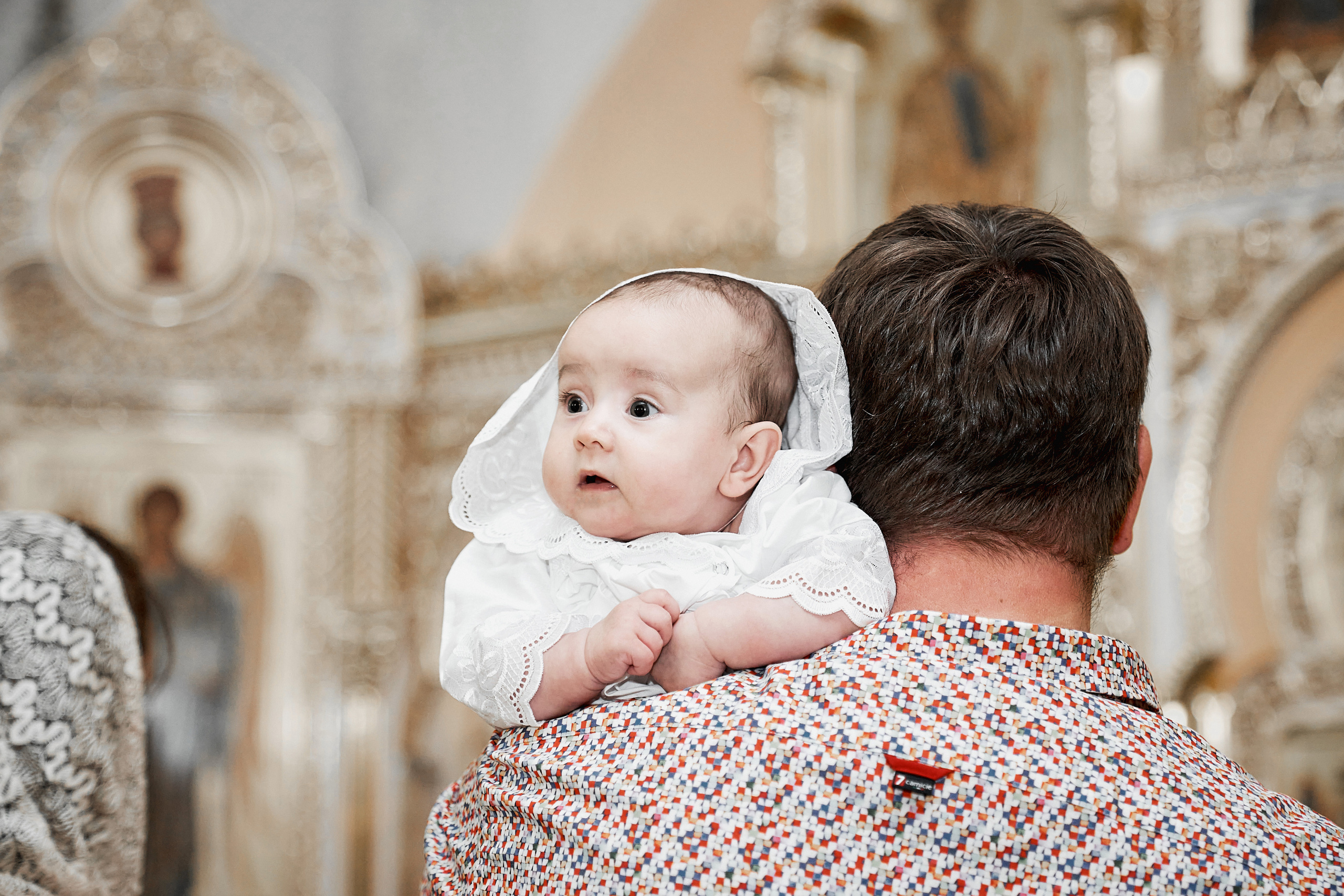 Крещение Полины. Фотограф Евгений Опарин