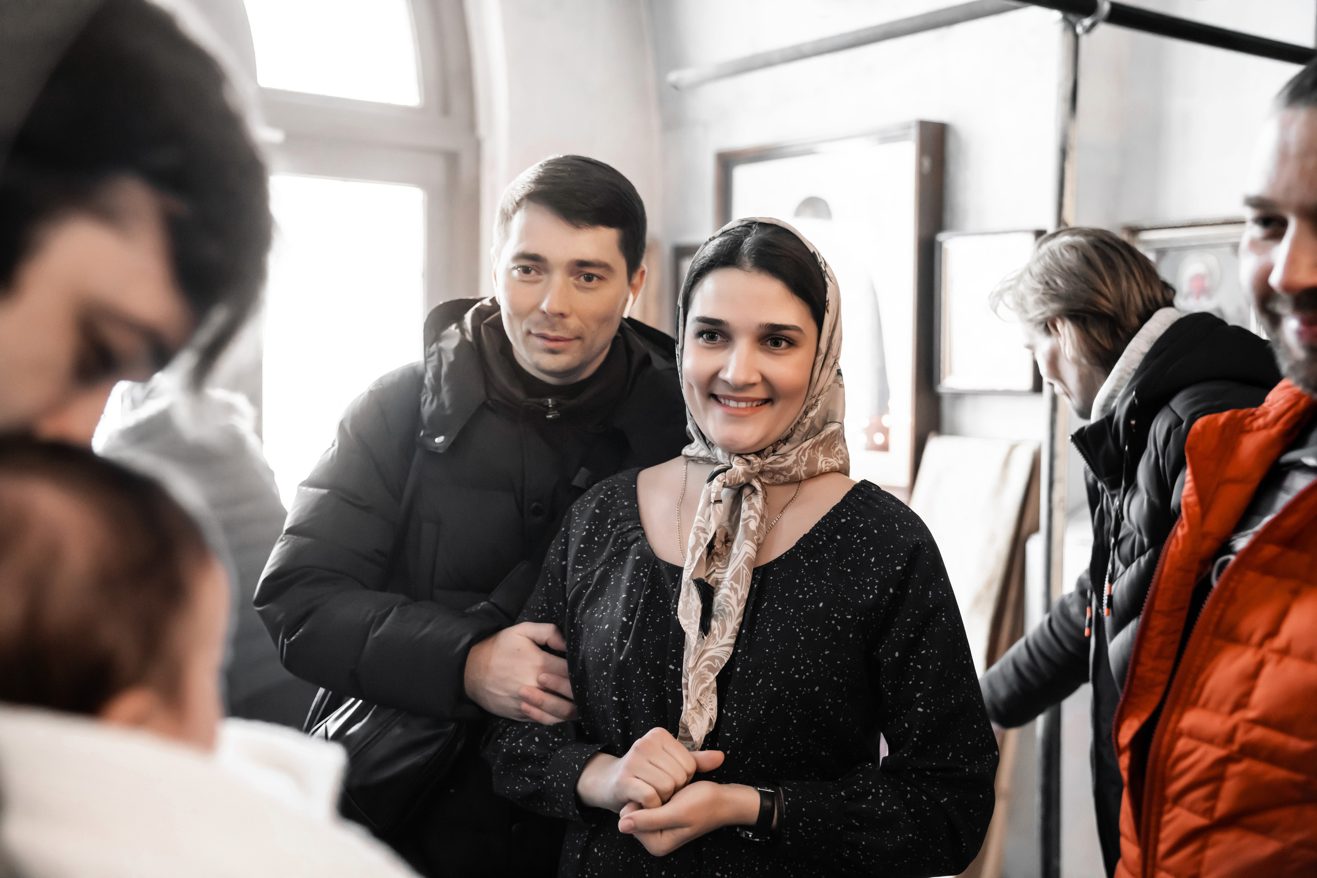 Таинство крещения. Фотограф Евгений Опарин