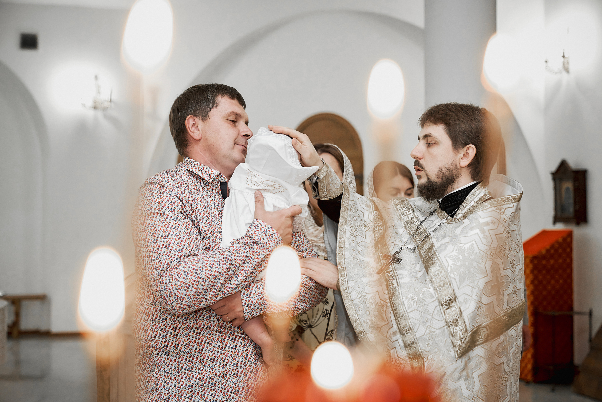 Крещение Полины. Фотограф Евгений Опарин