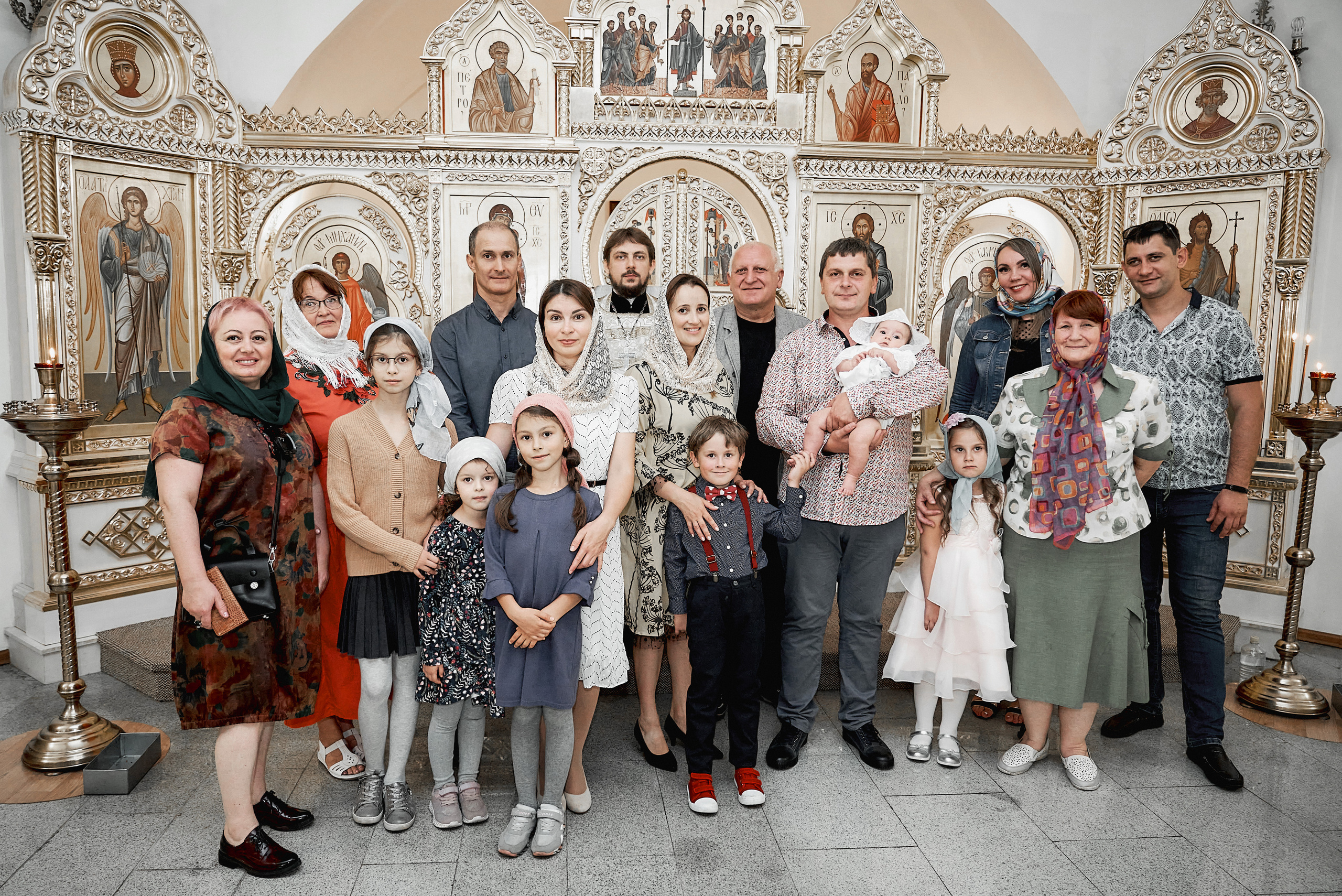Крещение Полины. Фотограф Евгений Опарин