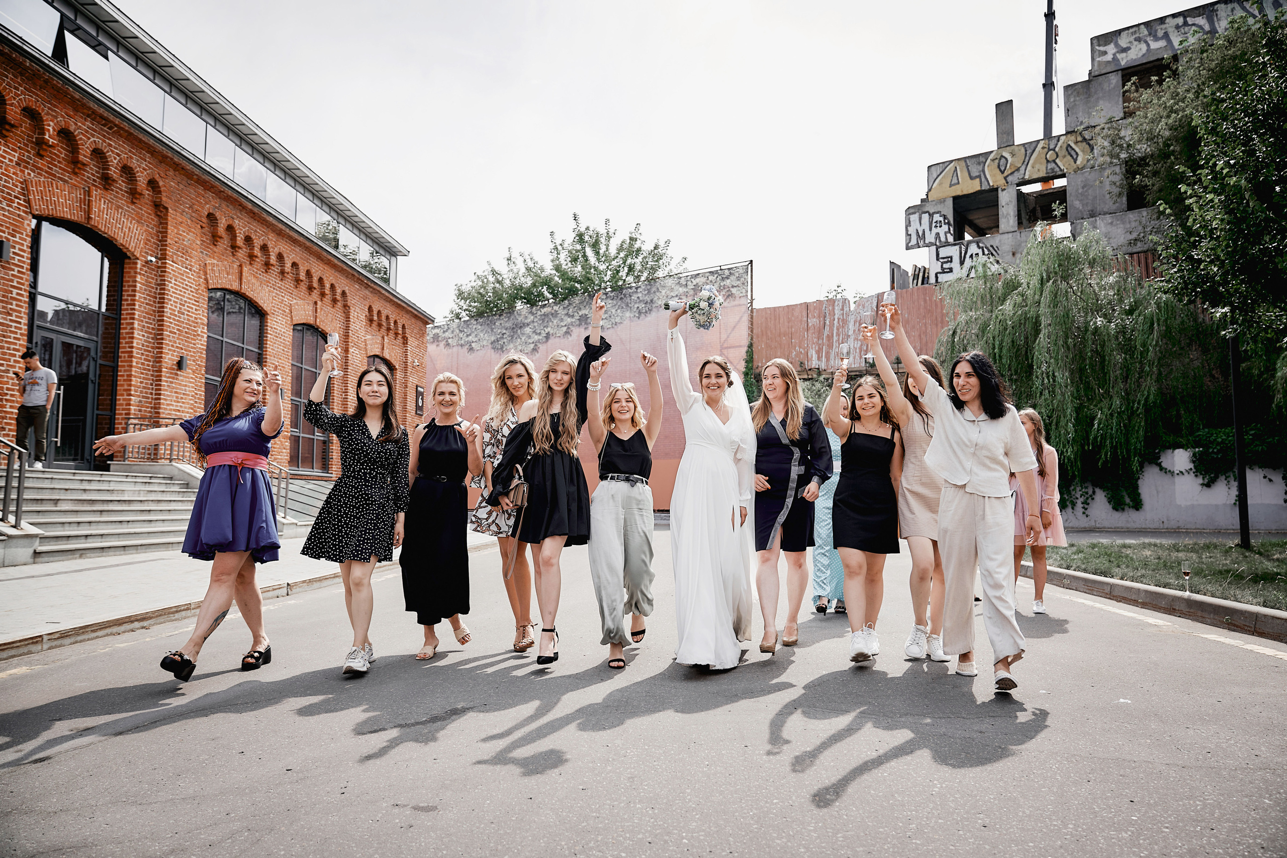 Свадебная фотосессия Насти и Павла в Москве. Фотограф Евгений Опарин