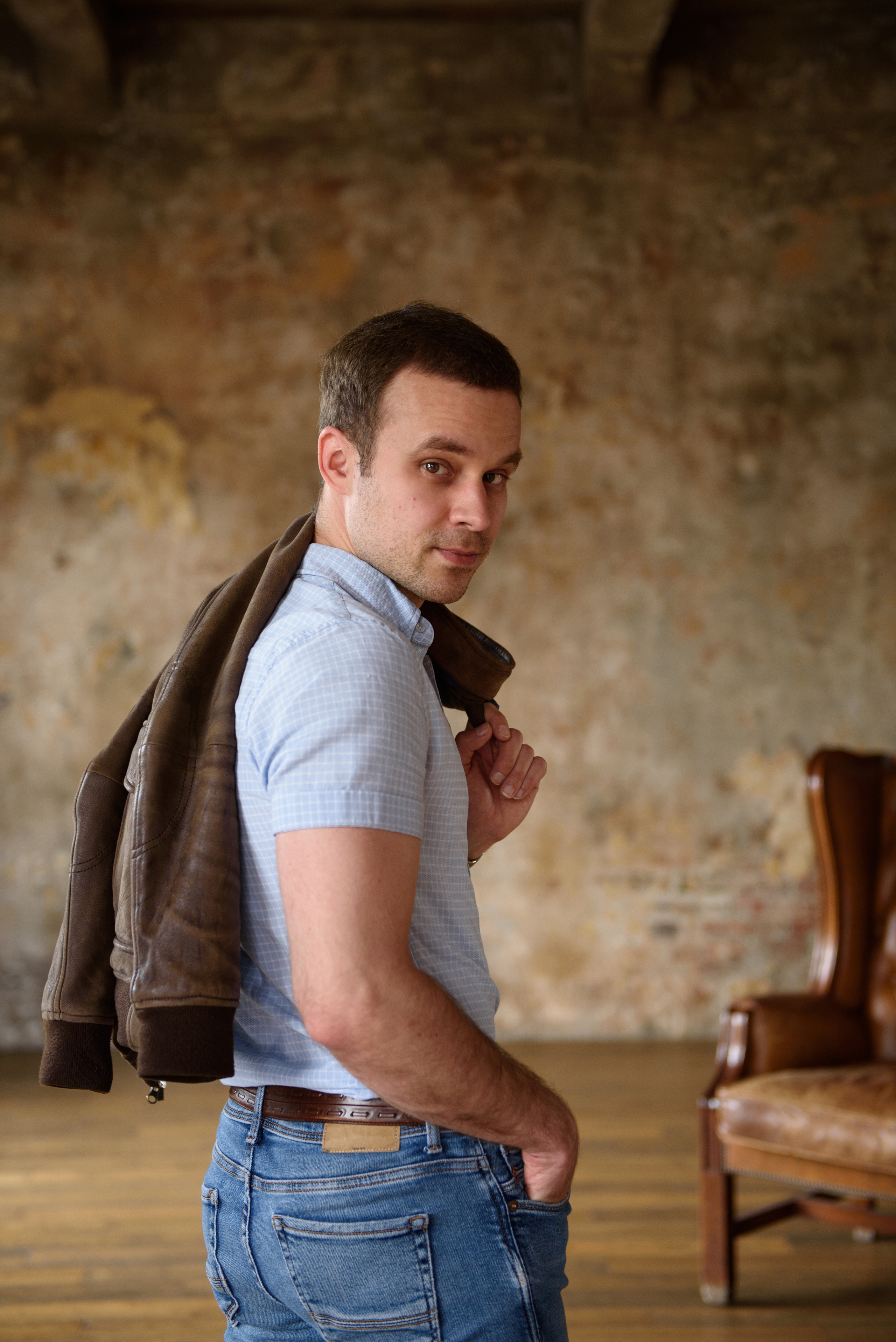 Мужской портрет. Анна Боровикова, фотограф Пушкино