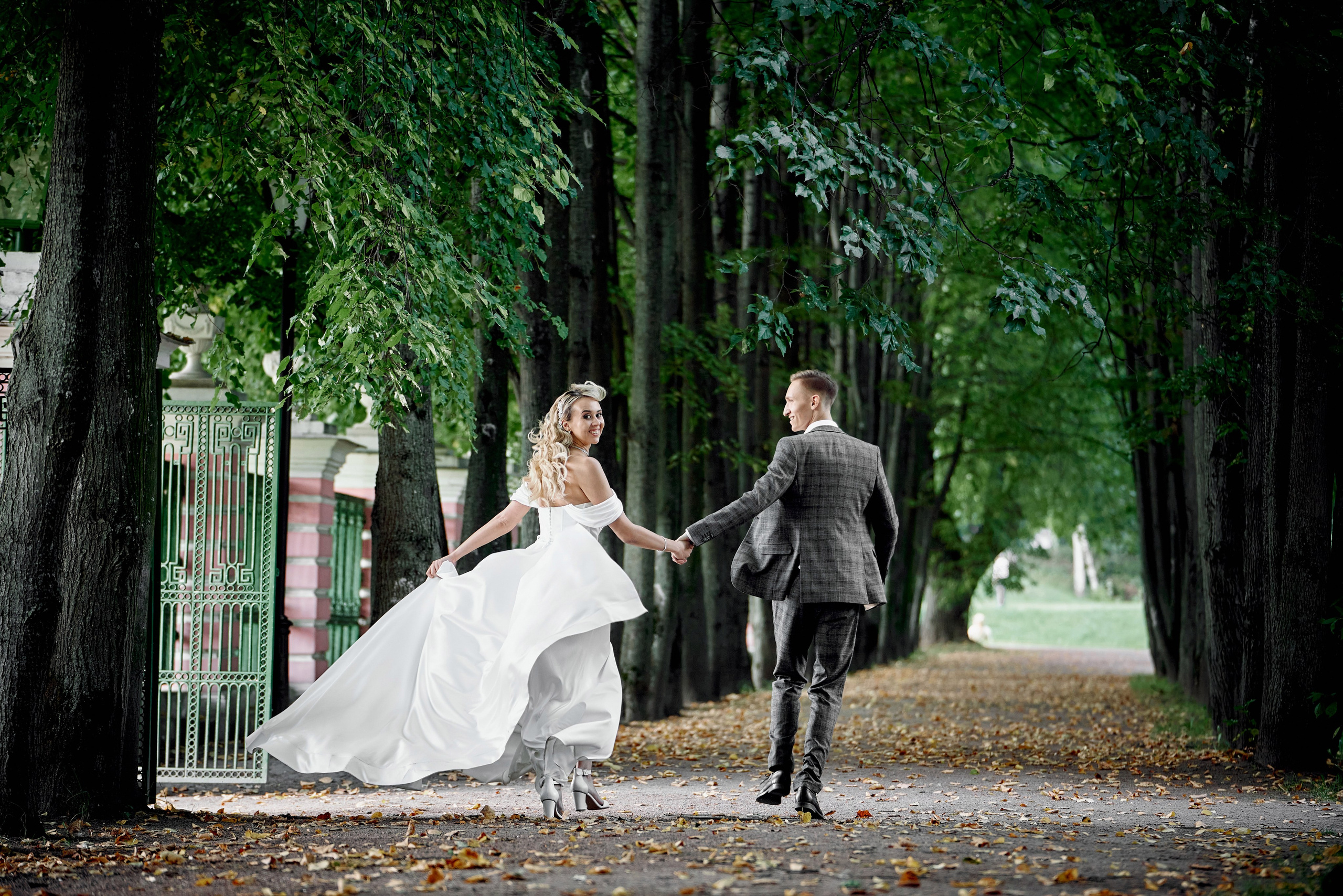 Свадебняа Фотосессия Николая и Анастасии в Кусково