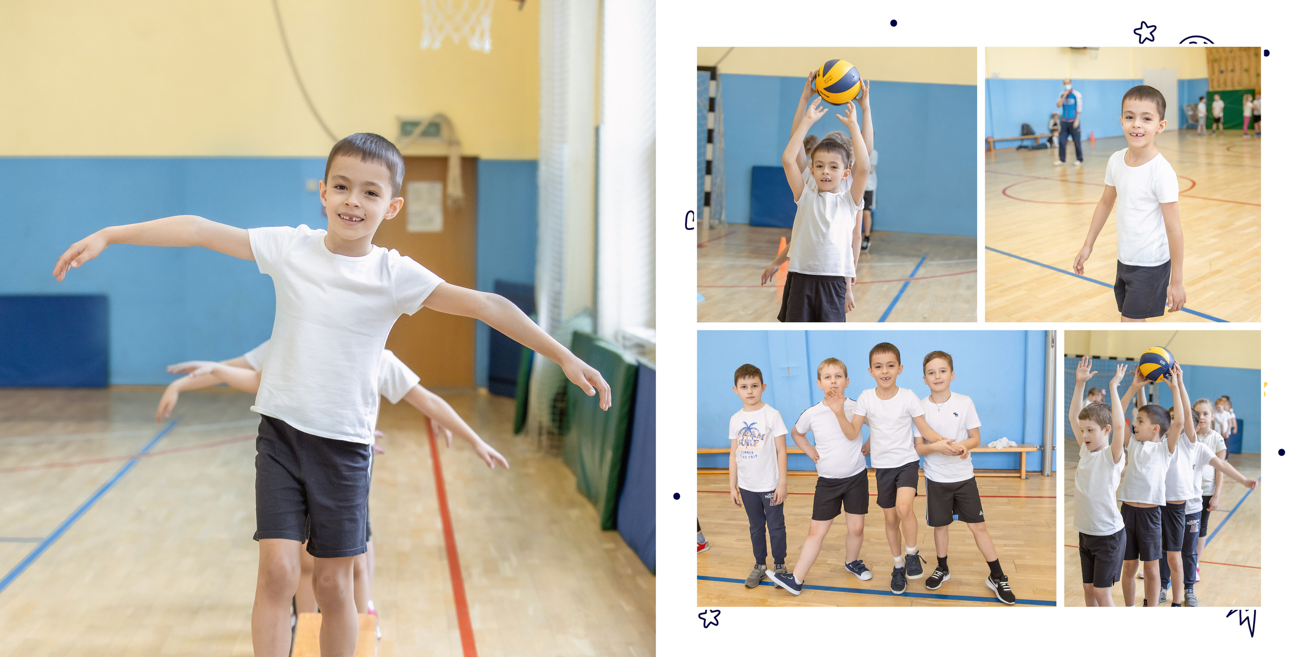 Индивидуальный альбом для начальной школы. Детский и семейный фотограф в Москве Власова Галина