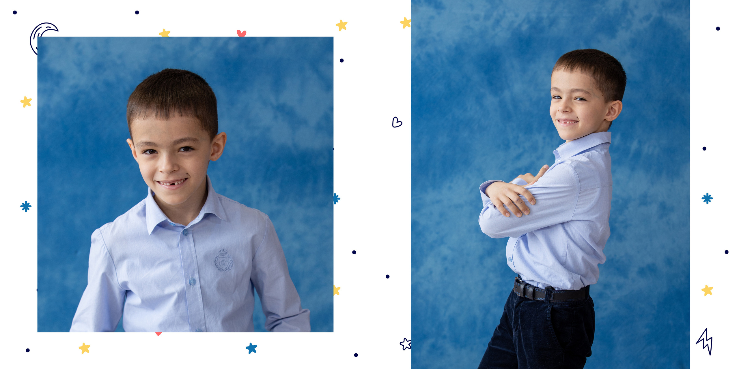 Индивидуальный альбом для начальной школы. Детский и семейный фотограф в Москве Власова Галина