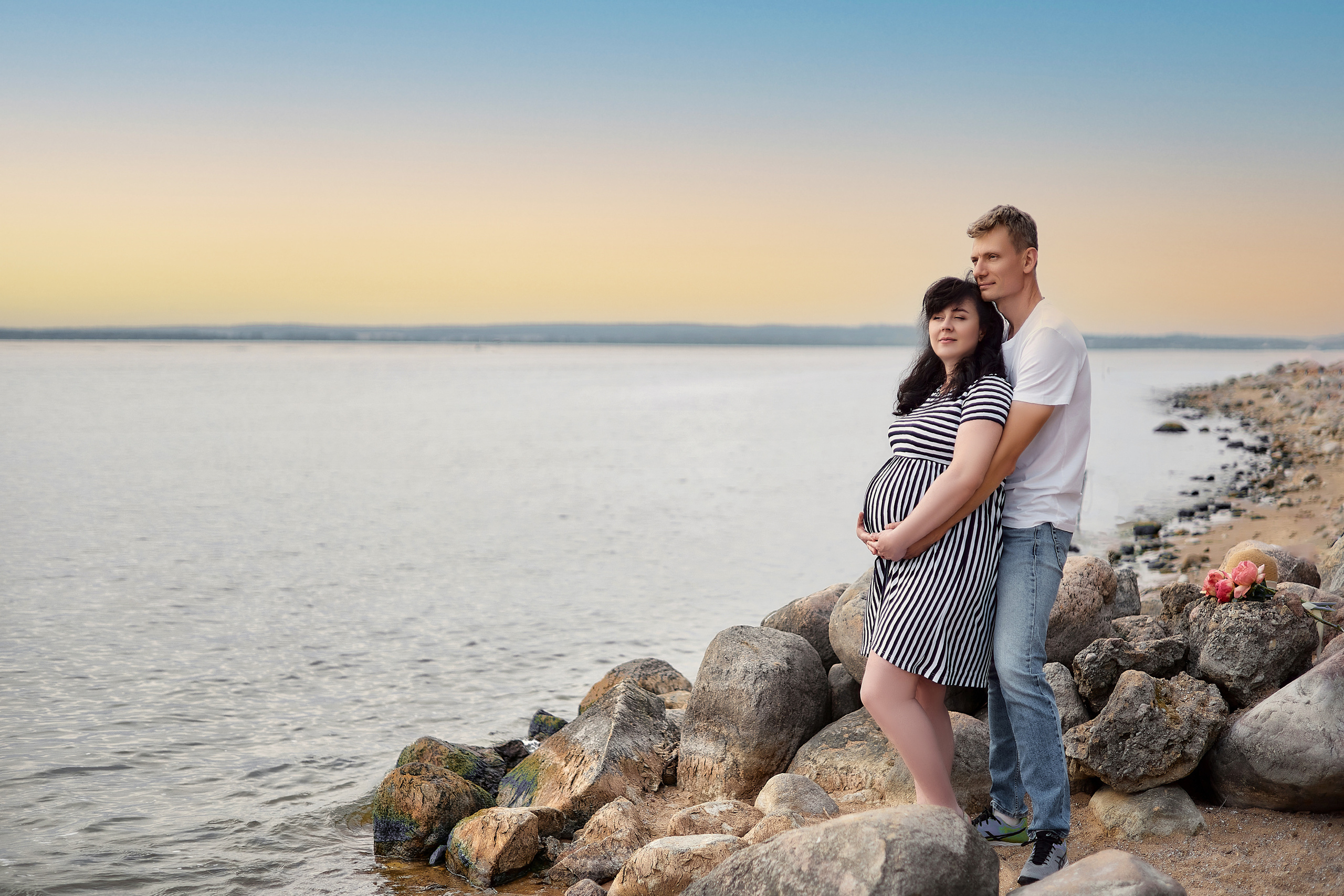 Фотосессия беременности для Василия и Анастасии. Фотограф в Минске Анна Кучинская