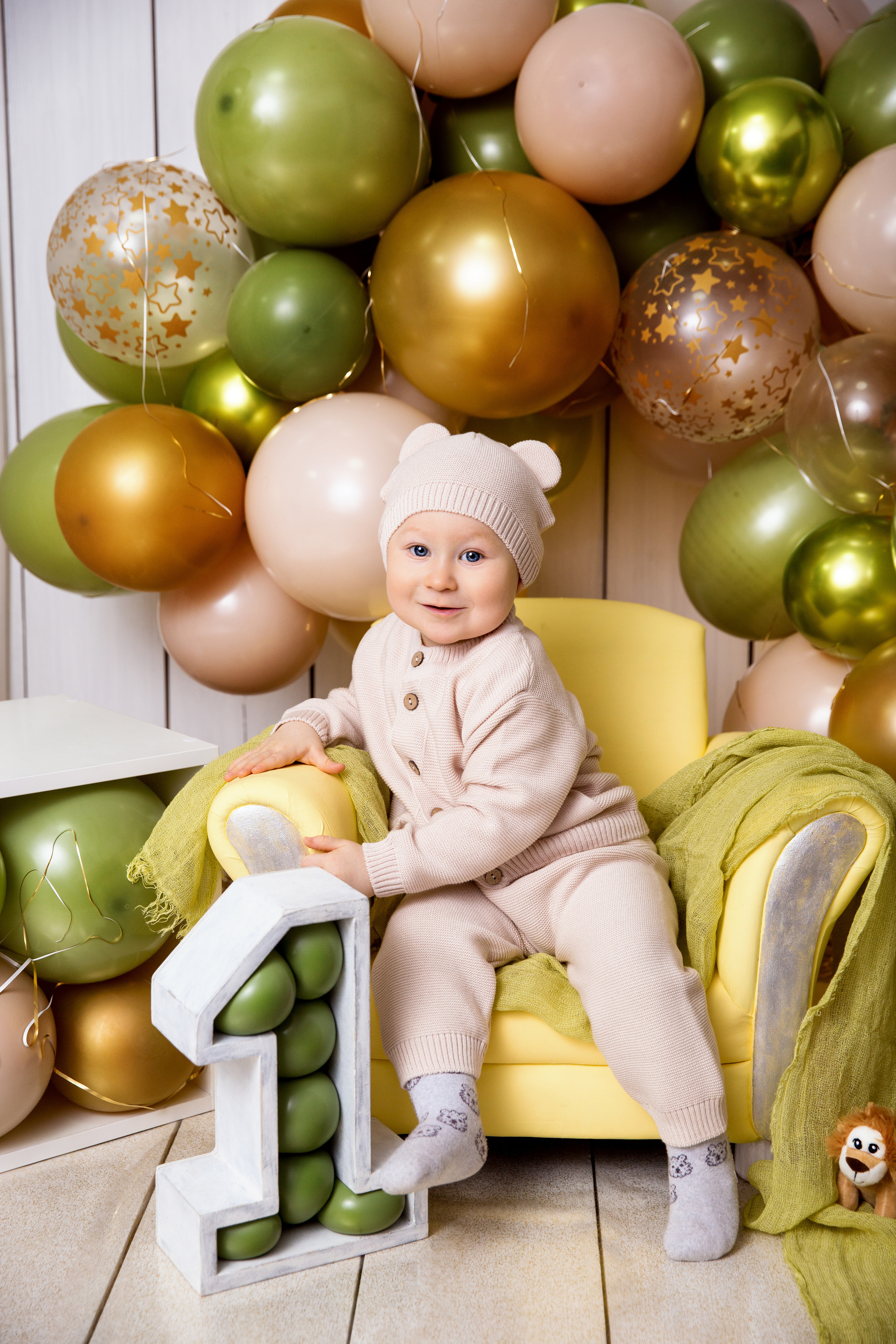 Фотосессия ГОДОВАСИЕ. Фотограф новорожденных, детей до года и беременных в Симферополе