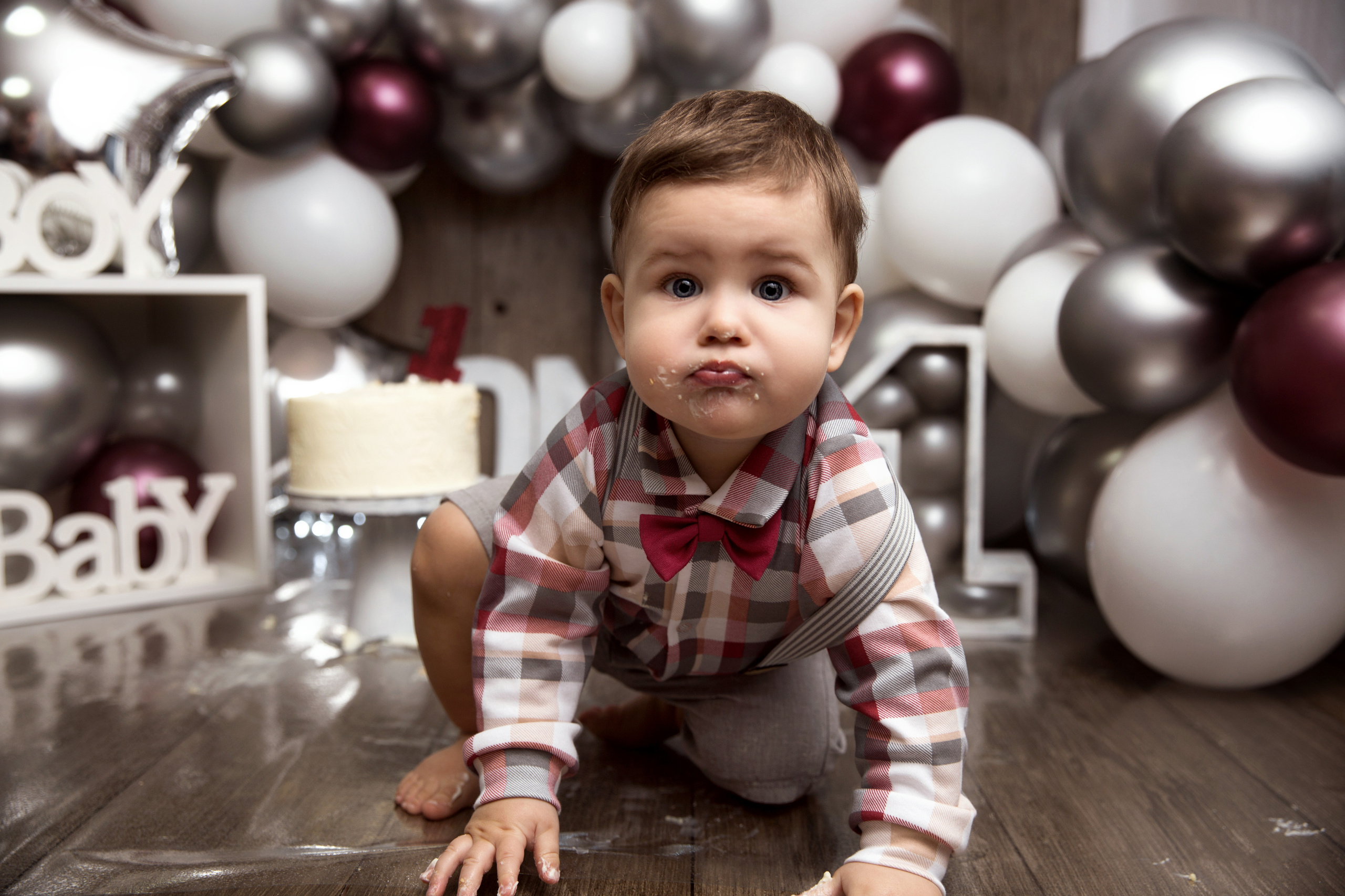 Фотосессия ГОДОВАСИЕ. Фотограф новорожденных, детей до года и беременных в Симферополе