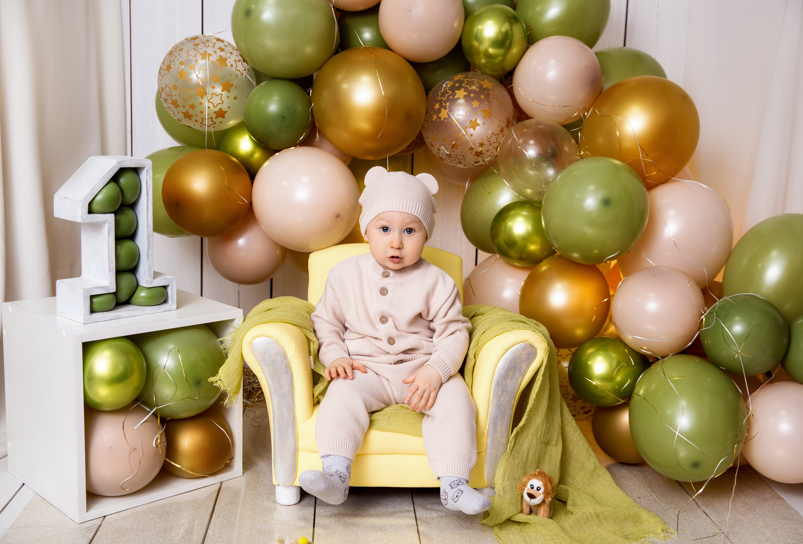 Фотосессия ГОДОВАСИЕ. Фотограф новорожденных, детей до года и беременных в Симферополе