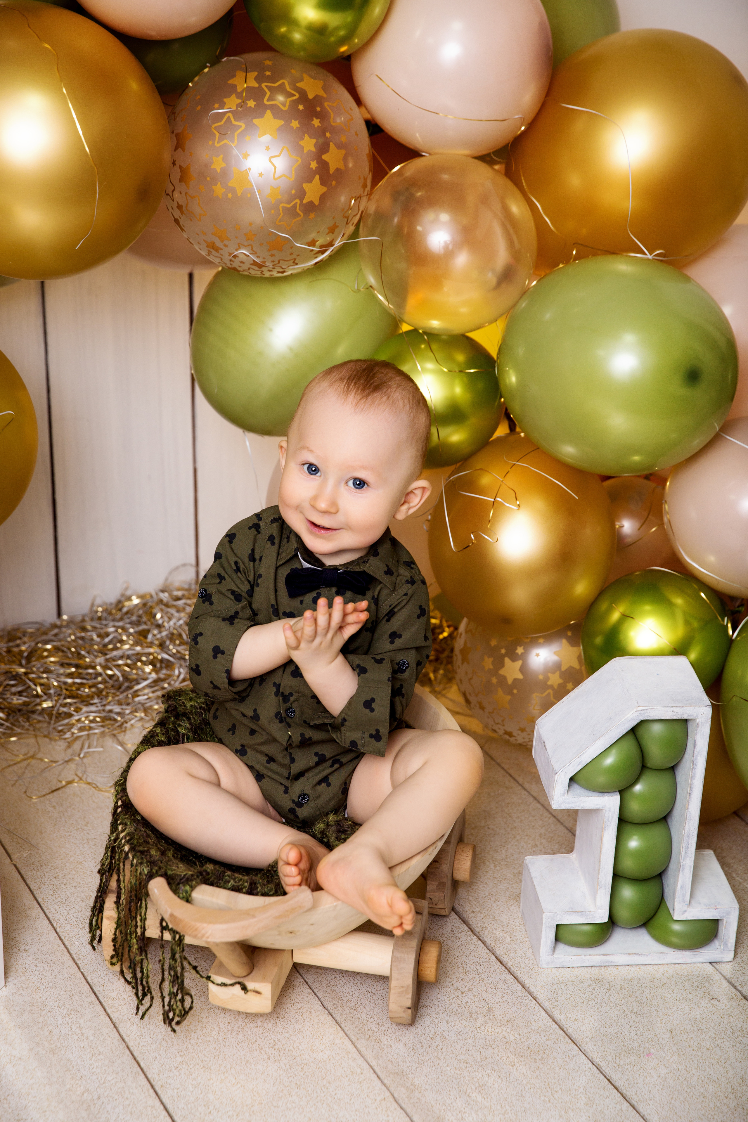 Фотосессия ГОДОВАСИЕ. Фотограф новорожденных, детей до года и беременных в Симферополе