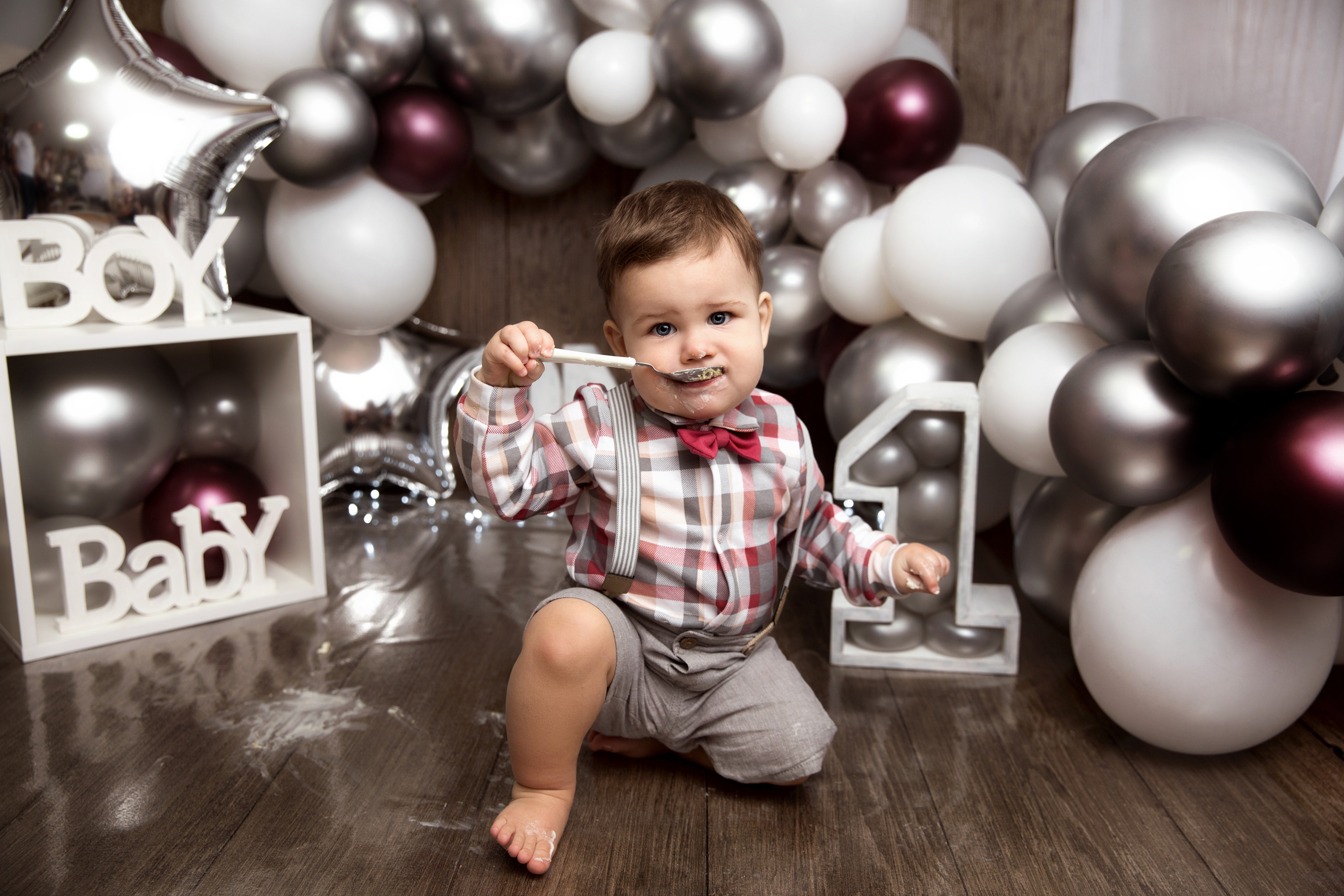 Фотосессия ГОДОВАСИЕ. Фотограф новорожденных, детей до года и беременных в Симферополе